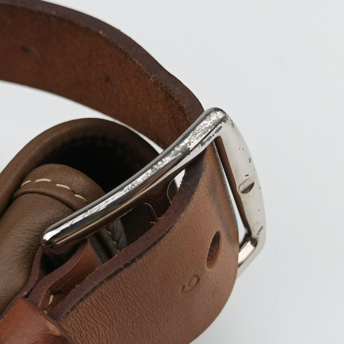 Secondhand Hermes Barda 30 Brown Sikkim  shoulderbag | stylenewstar