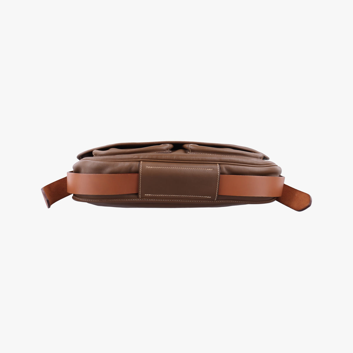 Secondhand Hermes Barda 30 Brown Sikkim  shoulderbag | stylenewstar