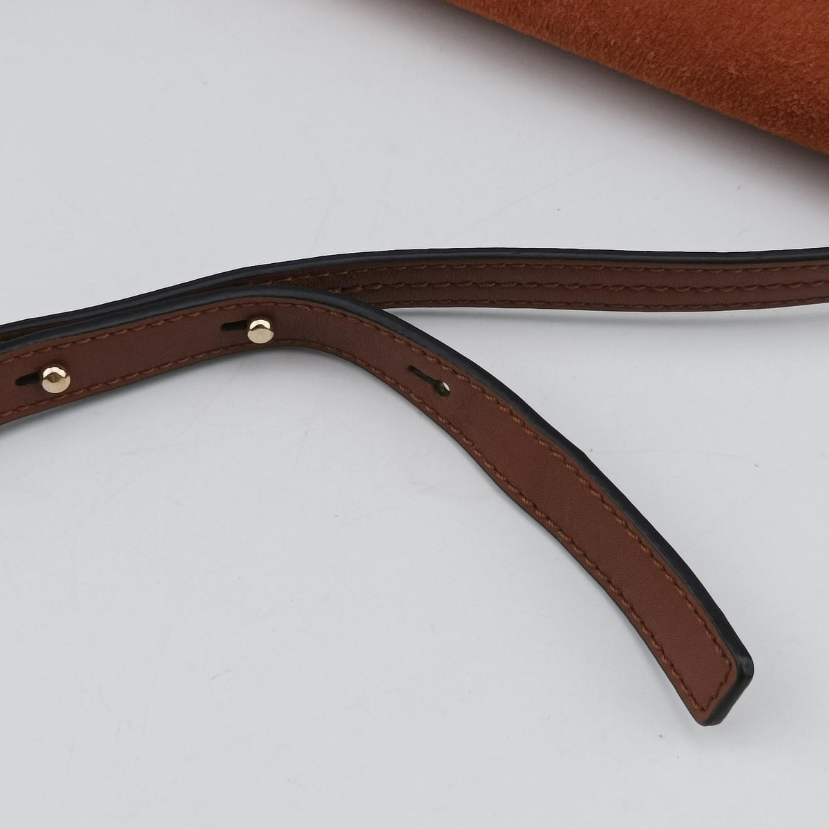 Pre-owned Chloe FAYE Brown Suede × leather  shoulderbag | stylenewstar