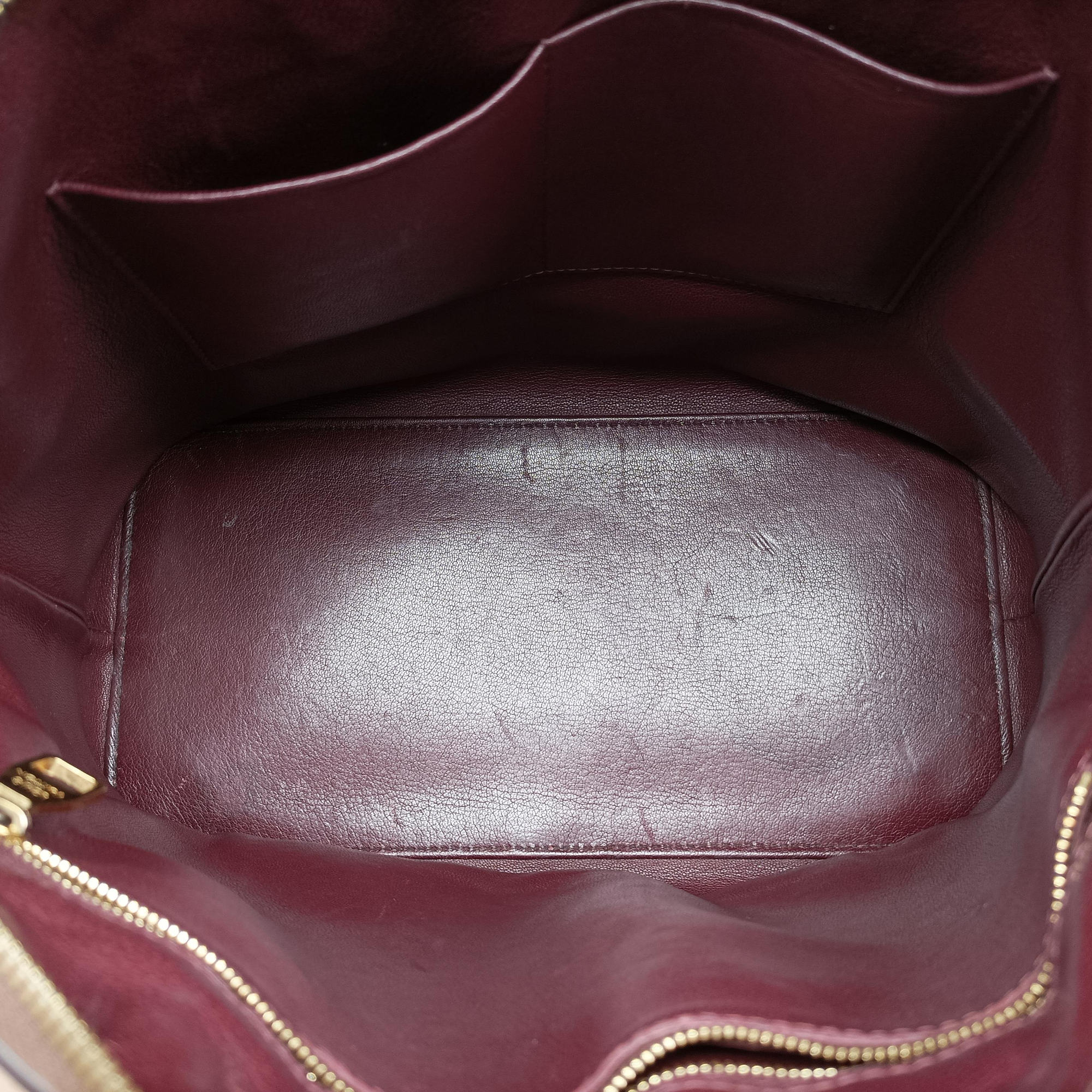 Pre-owned Louis Vuitton Lockit MM Brown Monogram Canvas×calf leather M40606 handbag | stylenewstar