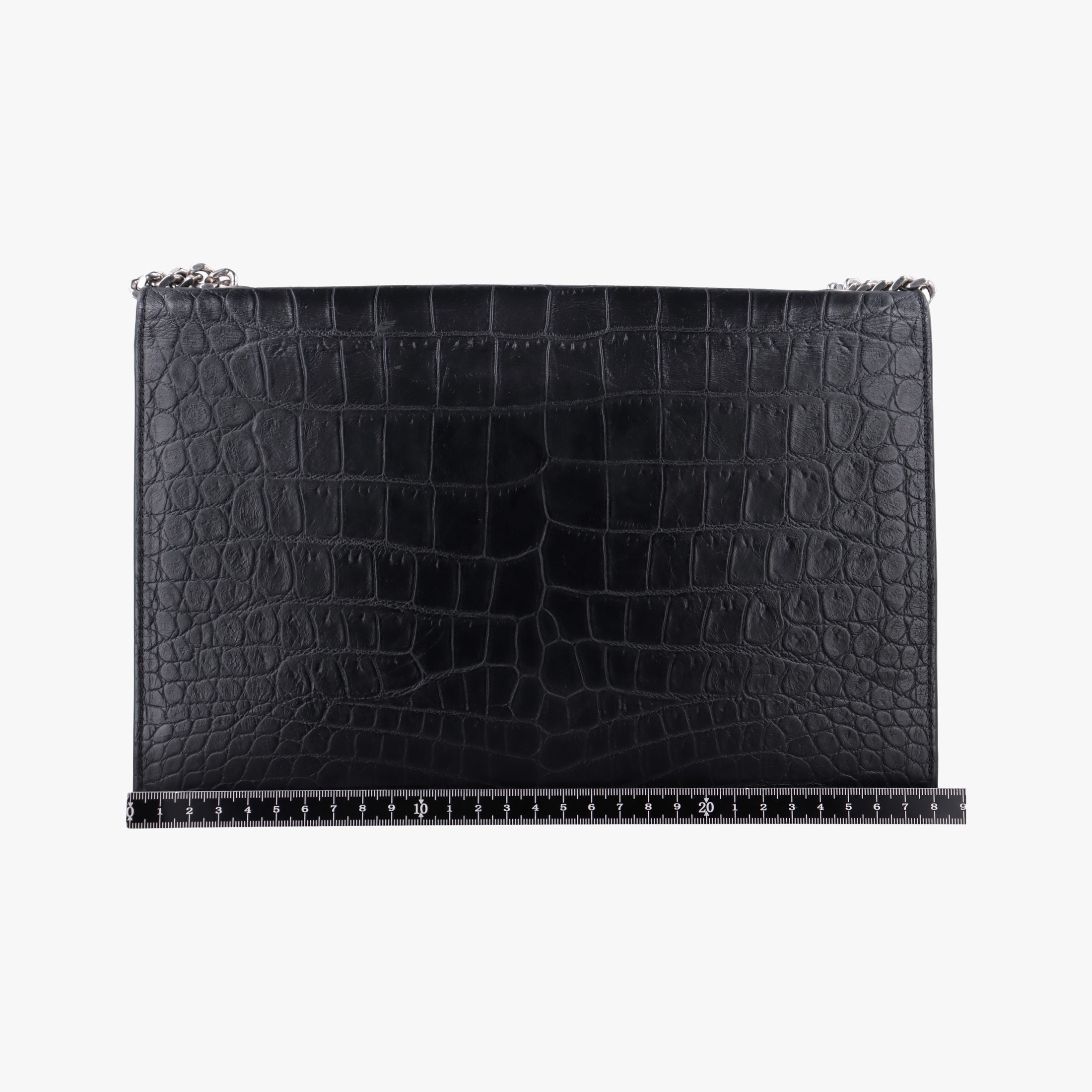 Pre-owned Yves Saint Laurent KATE Black Leather 446752 shoulderbag | stylenewstar