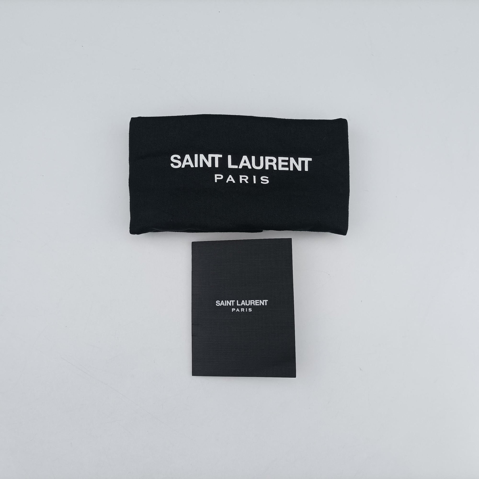 Pre-owned Yves Saint Laurent KATE Black Leather 446752 shoulderbag | stylenewstar