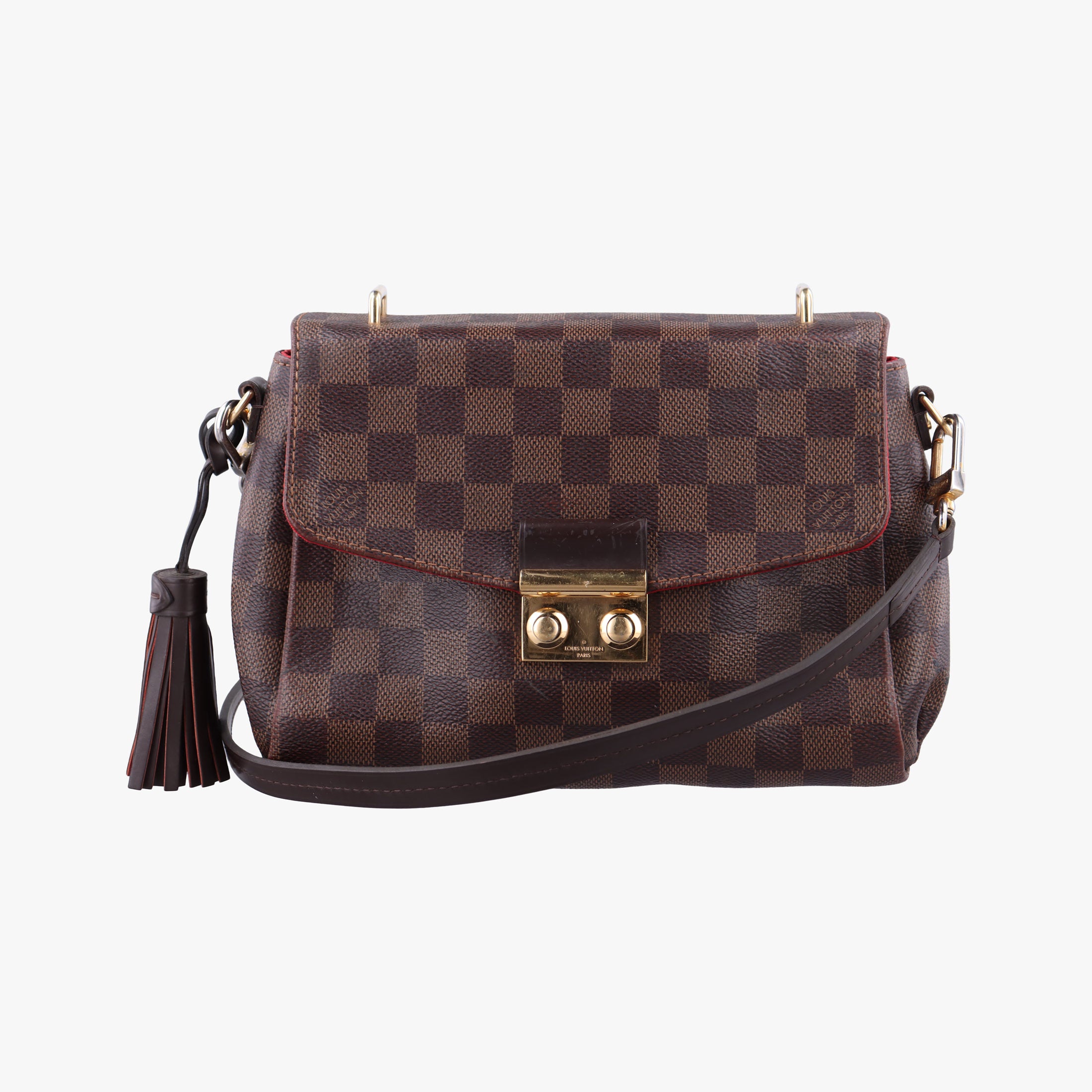 Pre-owned Louis Vuitton Croisette Ebene Monogram Canvas N53000 shoulderbag | stylenewstar