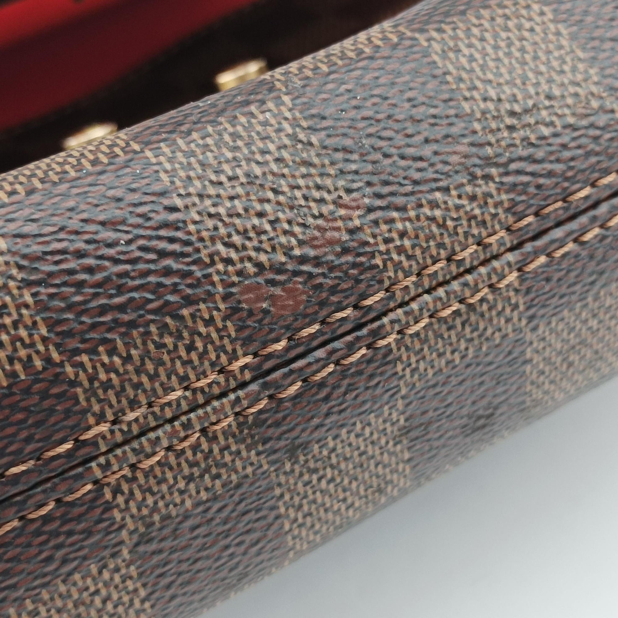 Pre-owned Louis Vuitton Croisette Ebene Monogram Canvas N53000 shoulderbag | stylenewstar