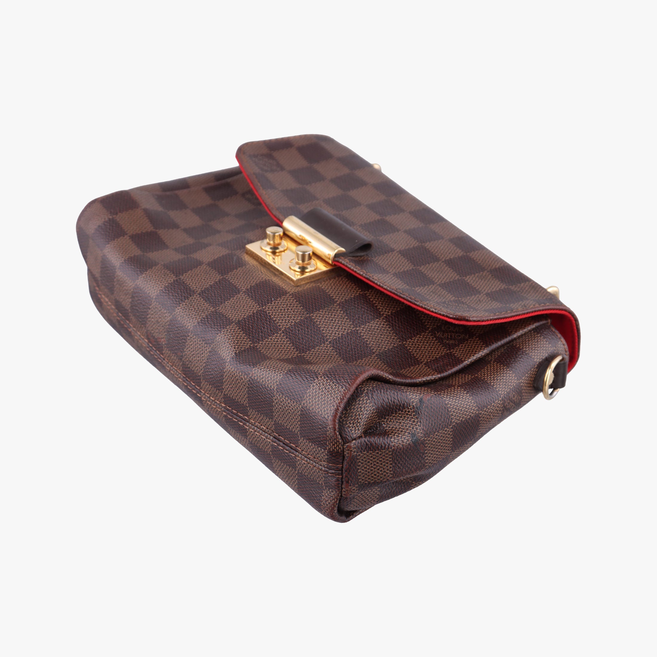Pre-owned Louis Vuitton Croisette Ebene Monogram Canvas N53000 shoulderbag | stylenewstar