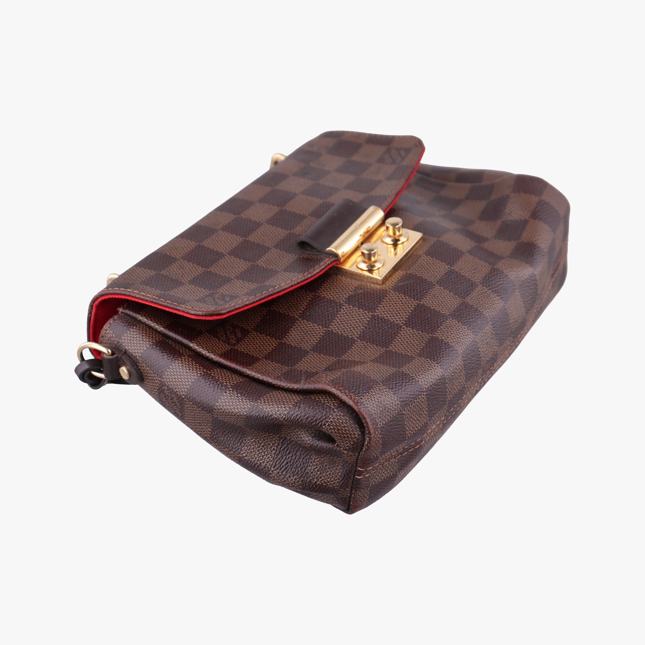 Pre-owned Louis Vuitton Croisette Ebene Monogram Canvas N53000 shoulderbag | stylenewstar