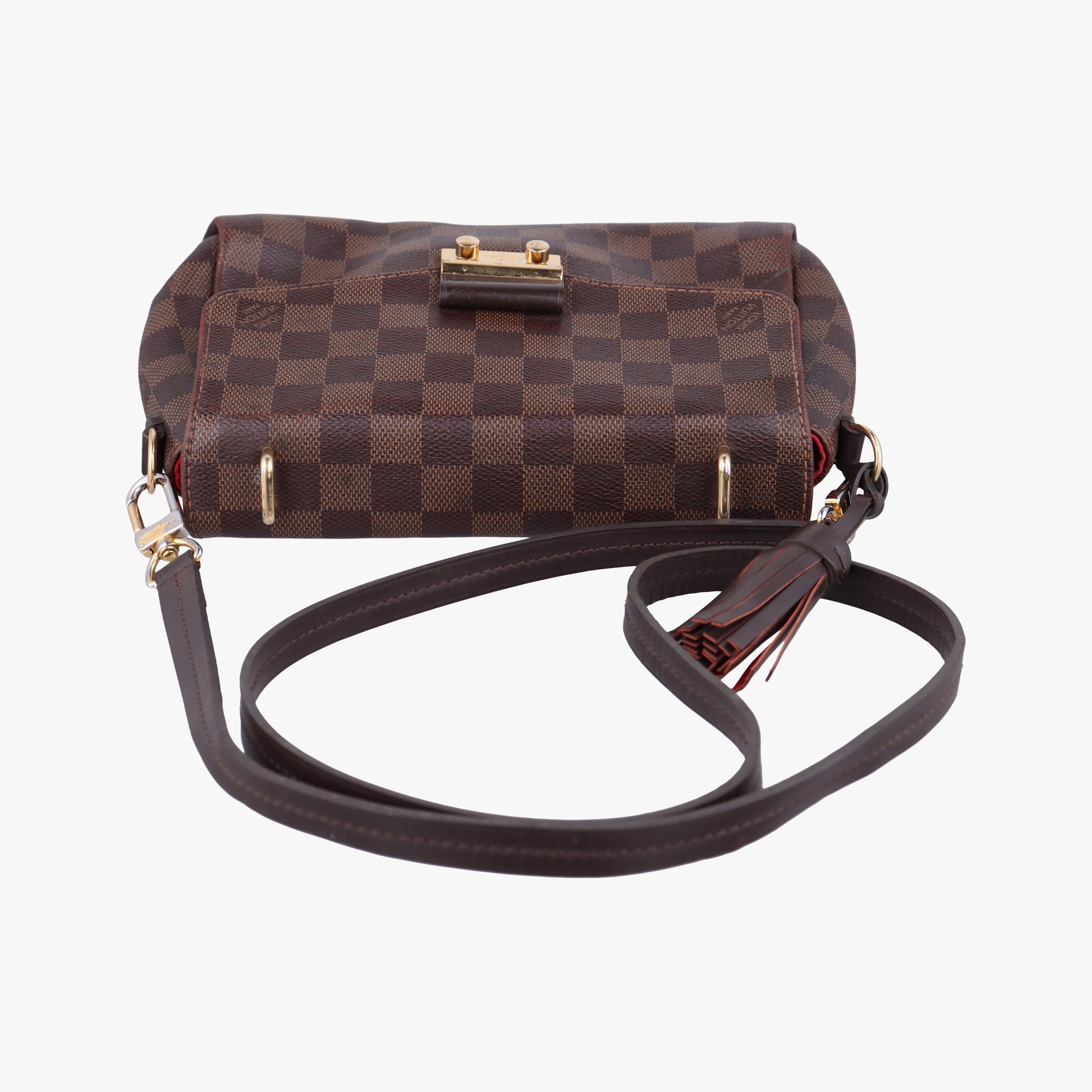 Pre-owned Louis Vuitton Croisette Ebene Monogram Canvas N53000 shoulderbag | stylenewstar