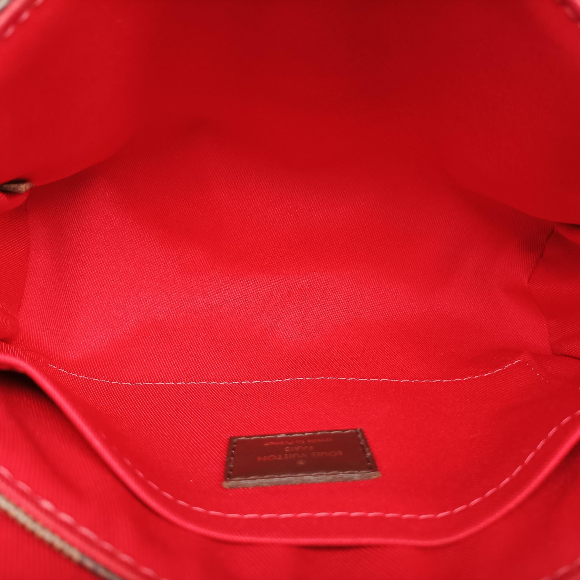 Pre-owned Louis Vuitton Croisette Ebene Monogram Canvas N53000 shoulderbag | stylenewstar