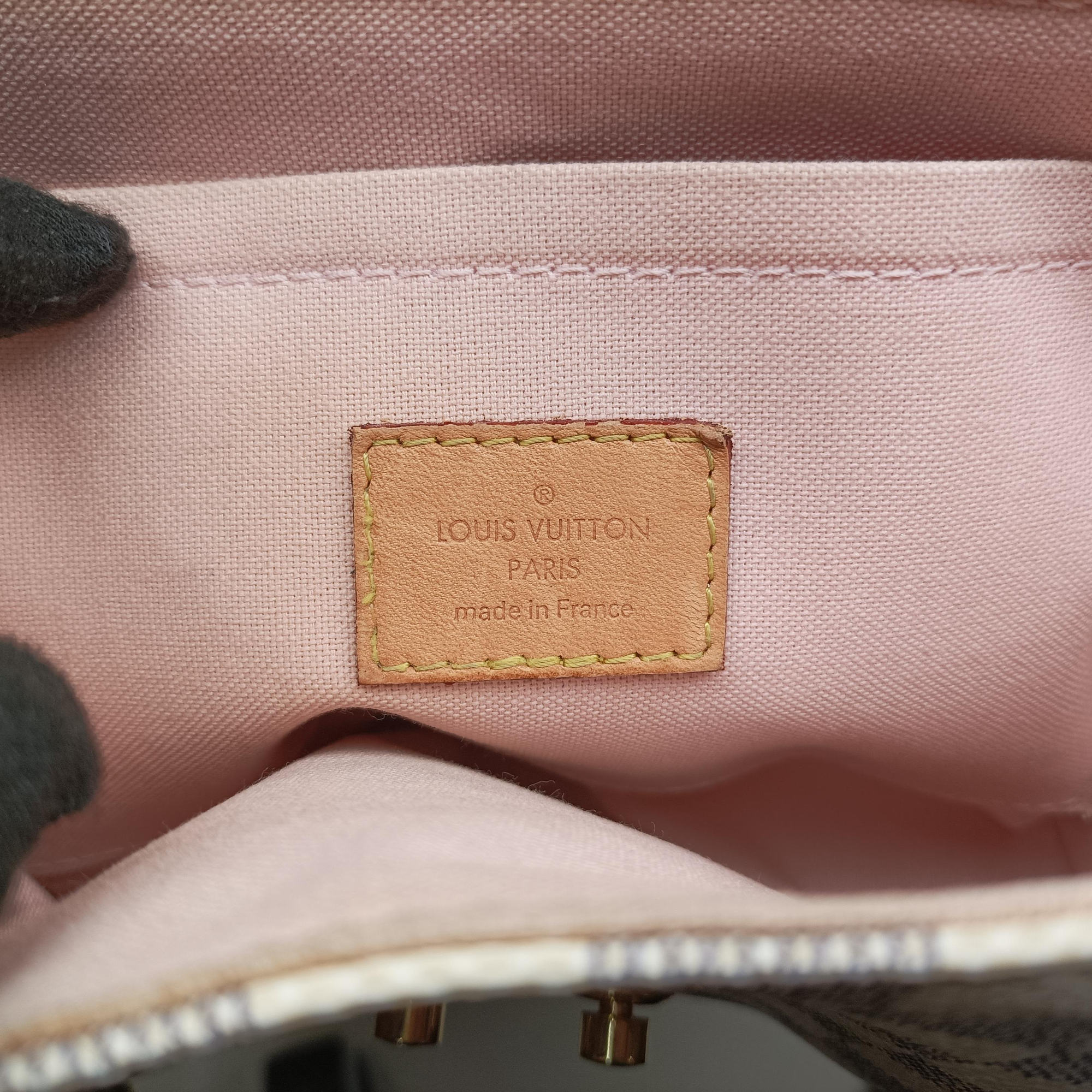 Pre-owned Louis Vuitton CROISETTE Azur Damier Canvas N41581 shoulderbag | stylenewstar