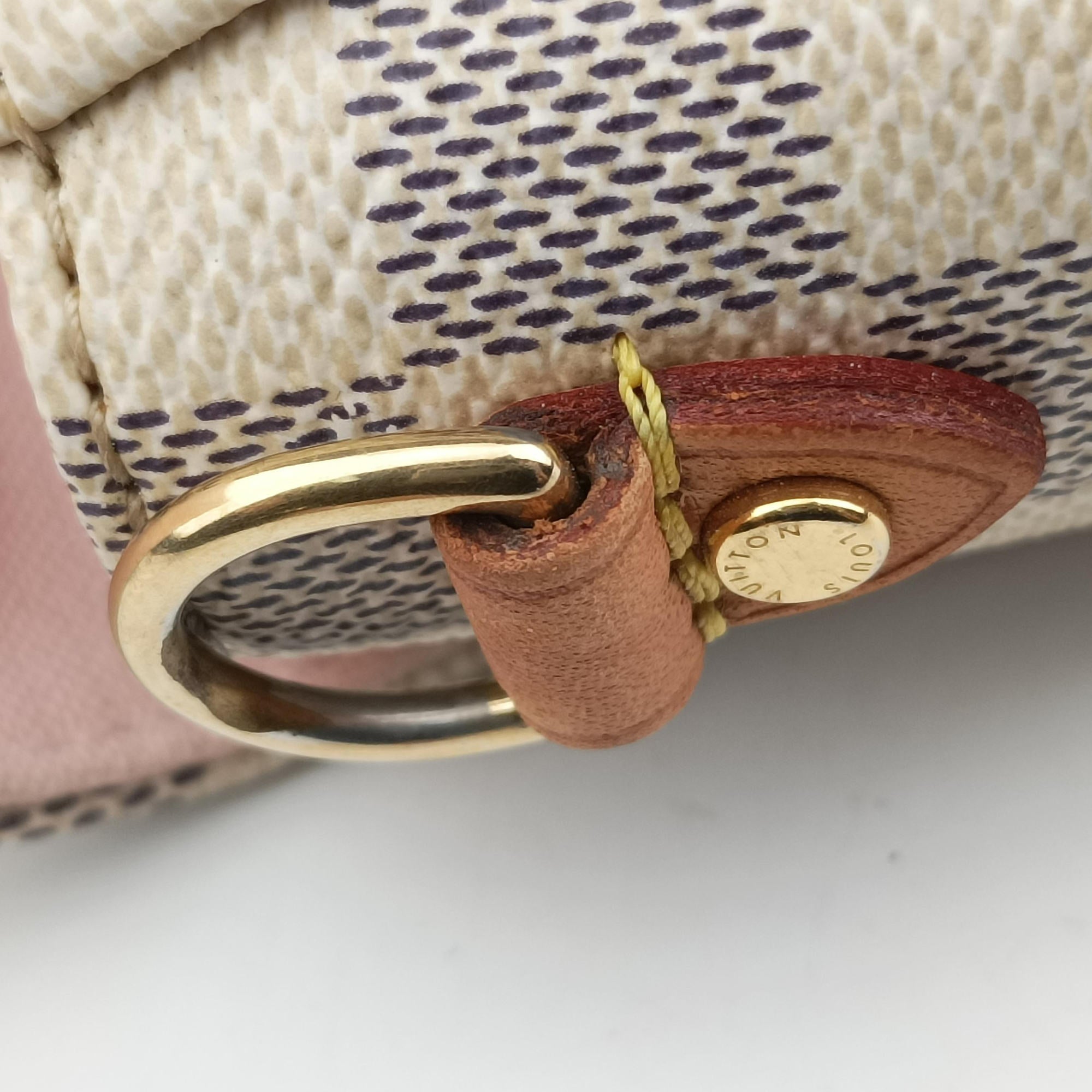 Pre-owned Louis Vuitton CROISETTE Azur Damier Canvas N41581 shoulderbag | stylenewstar