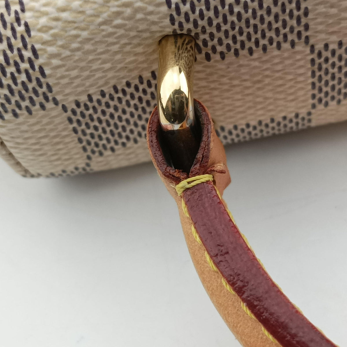 Pre-owned Louis Vuitton CROISETTE Azur Damier Canvas N41581 shoulderbag | stylenewstar