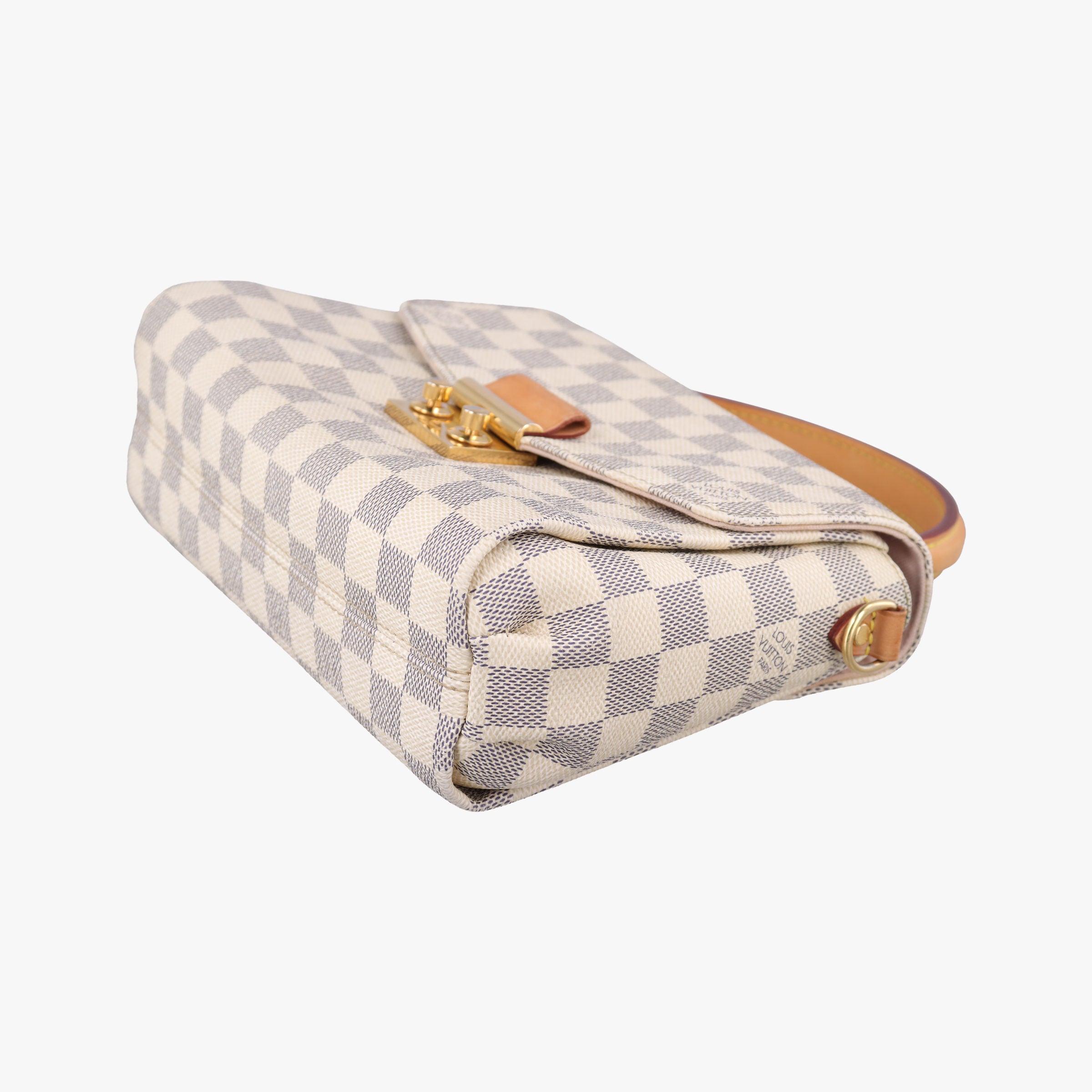Pre-owned Louis Vuitton CROISETTE Azur Damier Canvas N41581 shoulderbag | stylenewstar