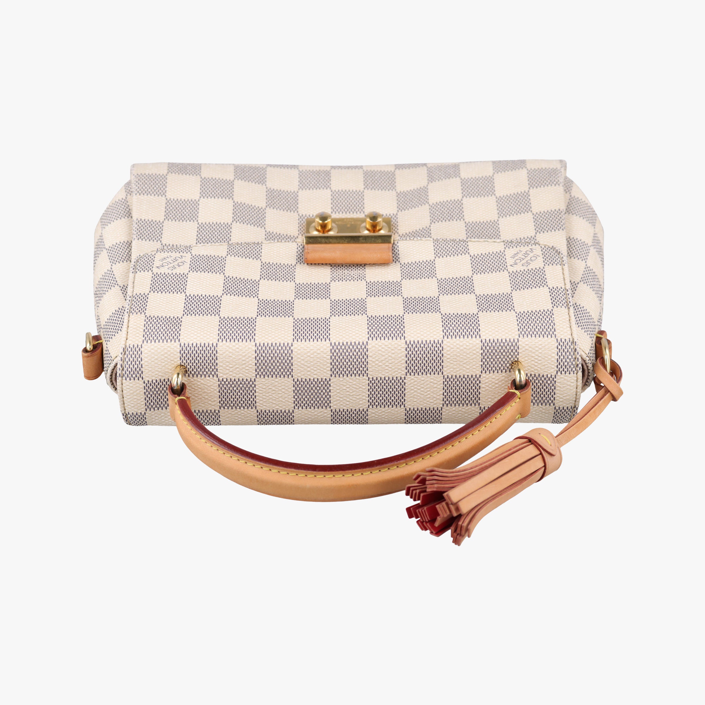 Pre-owned Louis Vuitton CROISETTE Azur Damier Canvas N41581 shoulderbag | stylenewstar