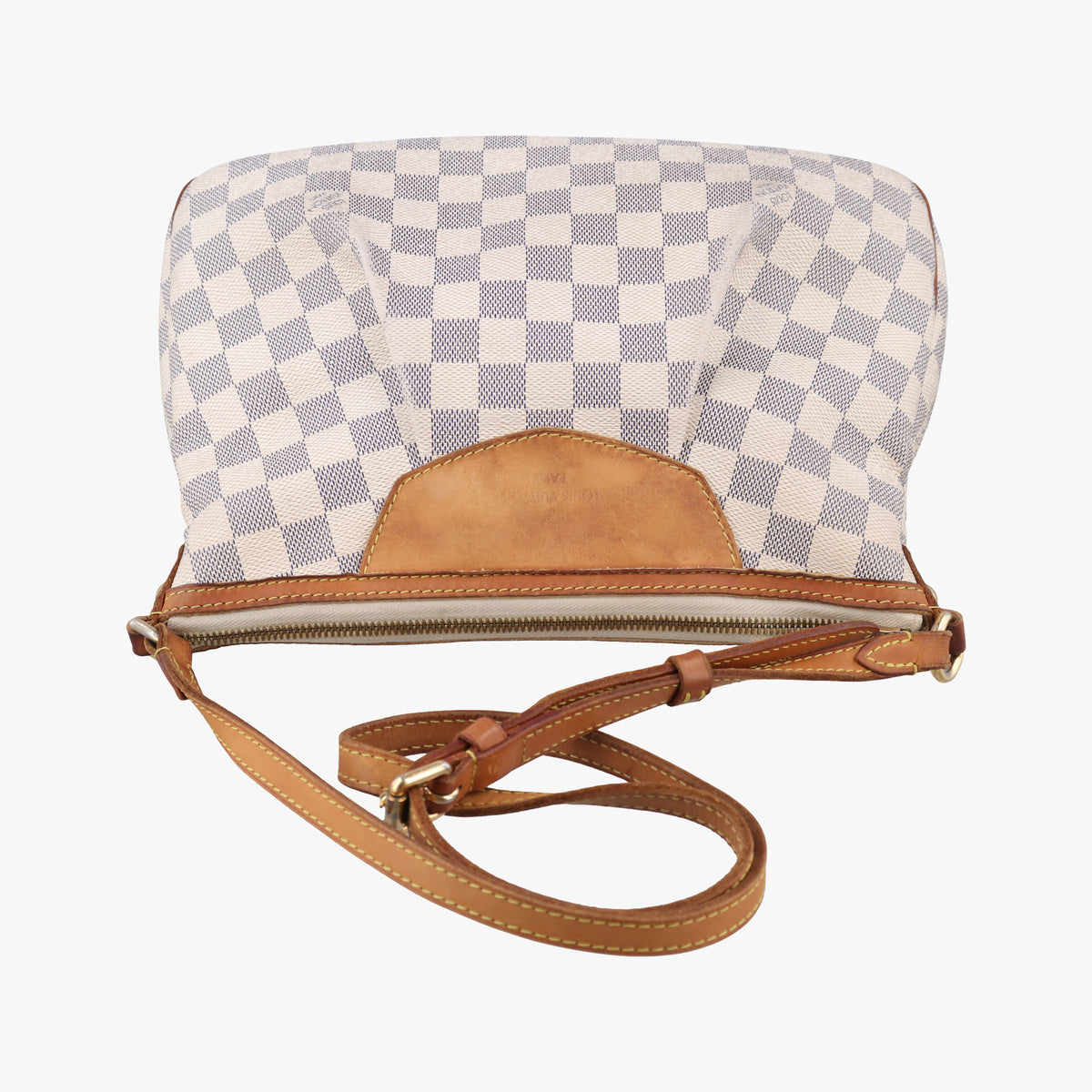 Pre-owned Louis Vuitton SIRACUSA PM AZUR Damier Canvas N41113 shoulderbag | stylenewstar