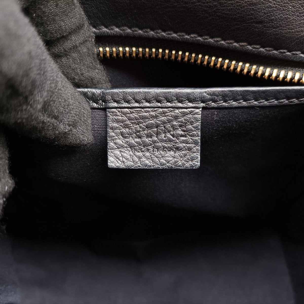 Pre-owned Celine luggage nano shopper Ivory×black×brown Canvas×leather  shoulderbag | stylenewstar