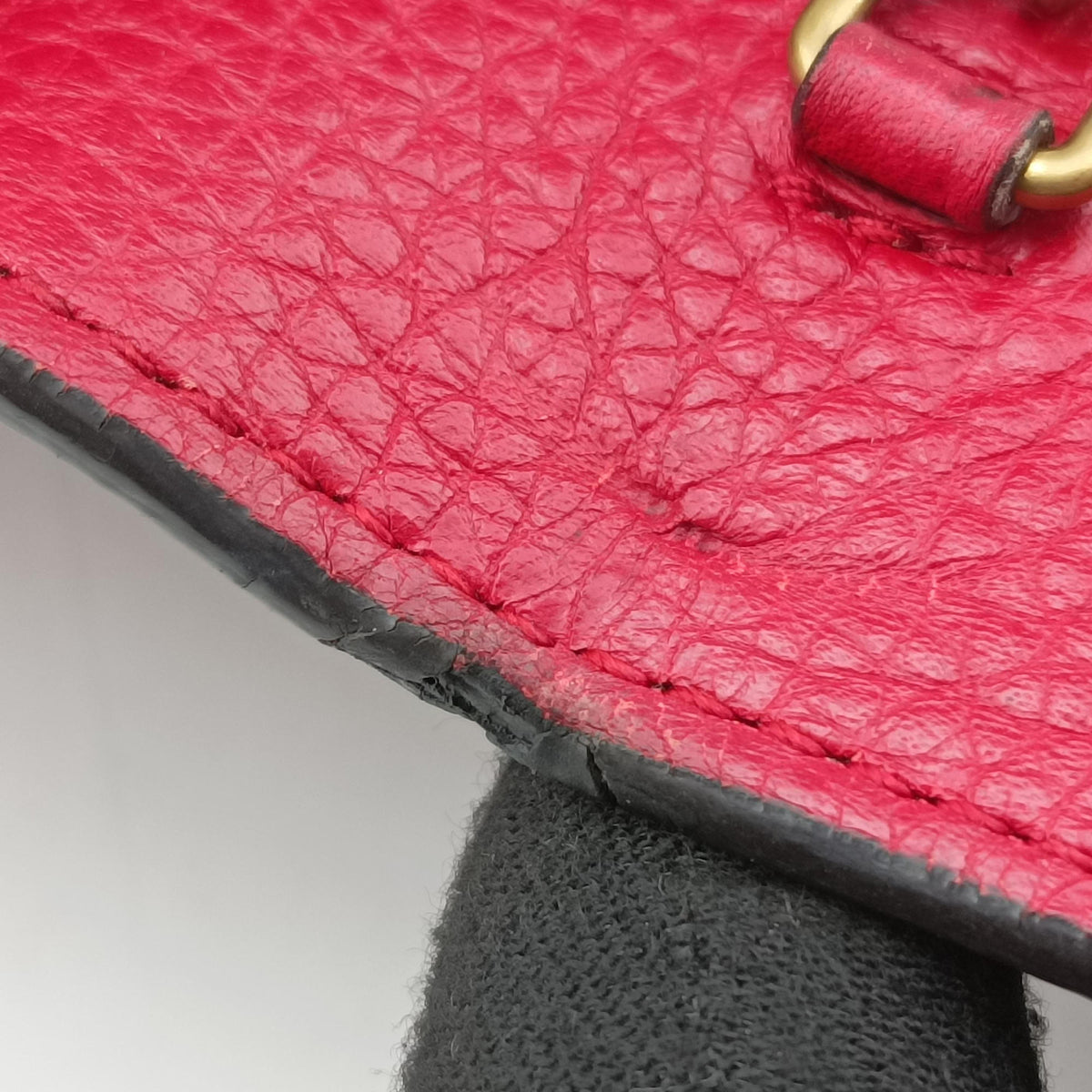 Vintage Gucci GG Marmont Red Leather 401232 shoulderbag | stylenewstar