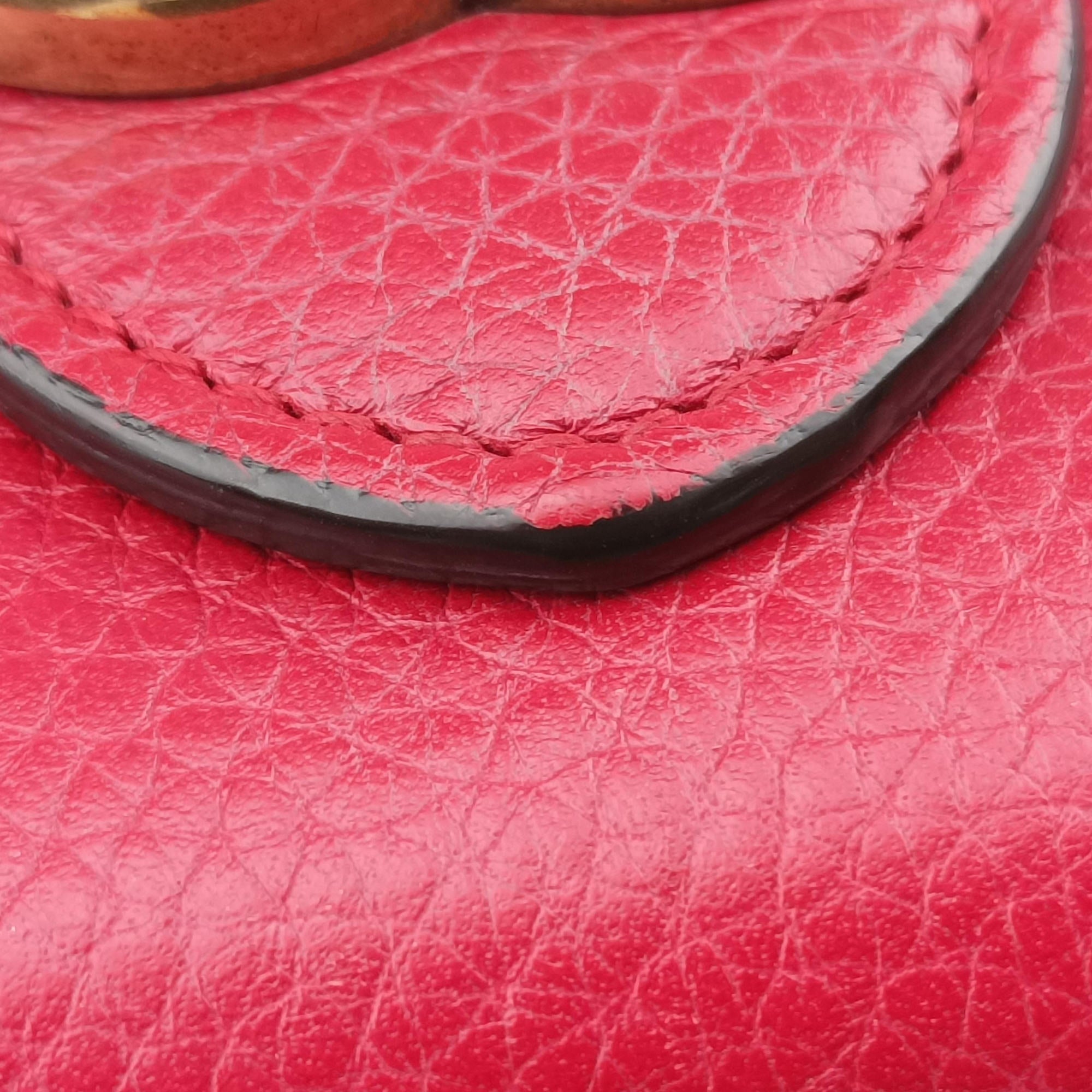 Vintage Gucci GG Marmont Red Leather 401232 shoulderbag | stylenewstar