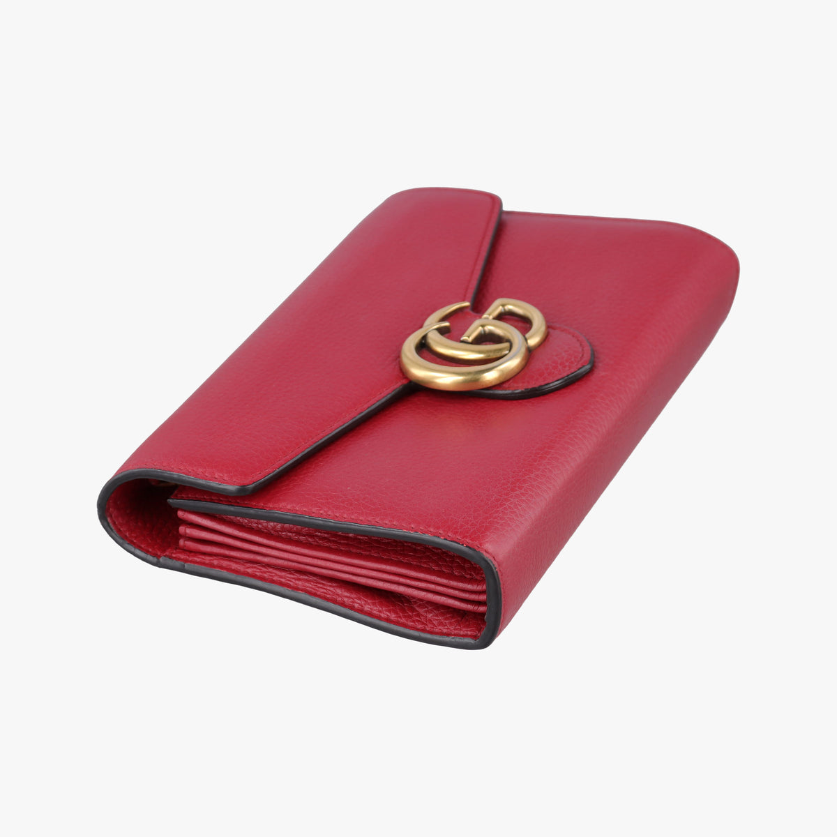 Vintage Gucci GG Marmont Red Leather 401232 shoulderbag | stylenewstar