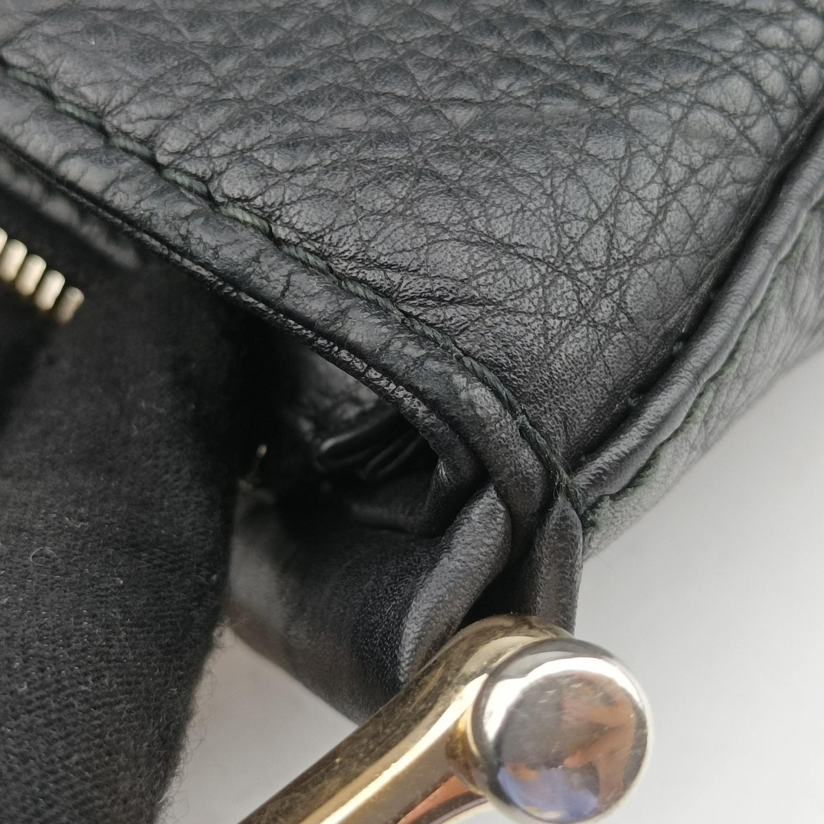 Pre-owned Gucci Greenwich hobo Black Leather 268749 shoulderbag | stylenewstar