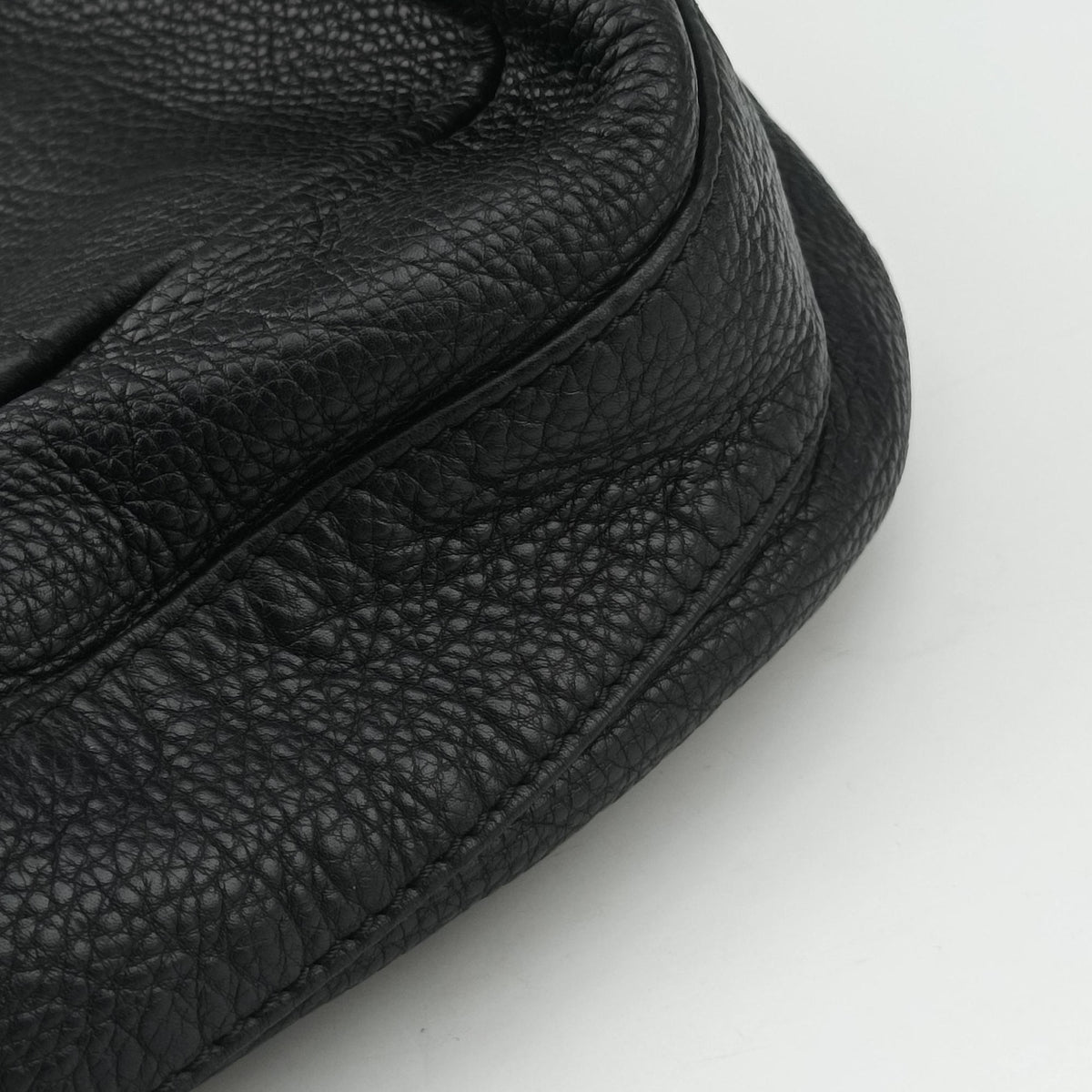 Pre-owned Gucci Greenwich hobo Black Leather 268749 shoulderbag | stylenewstar