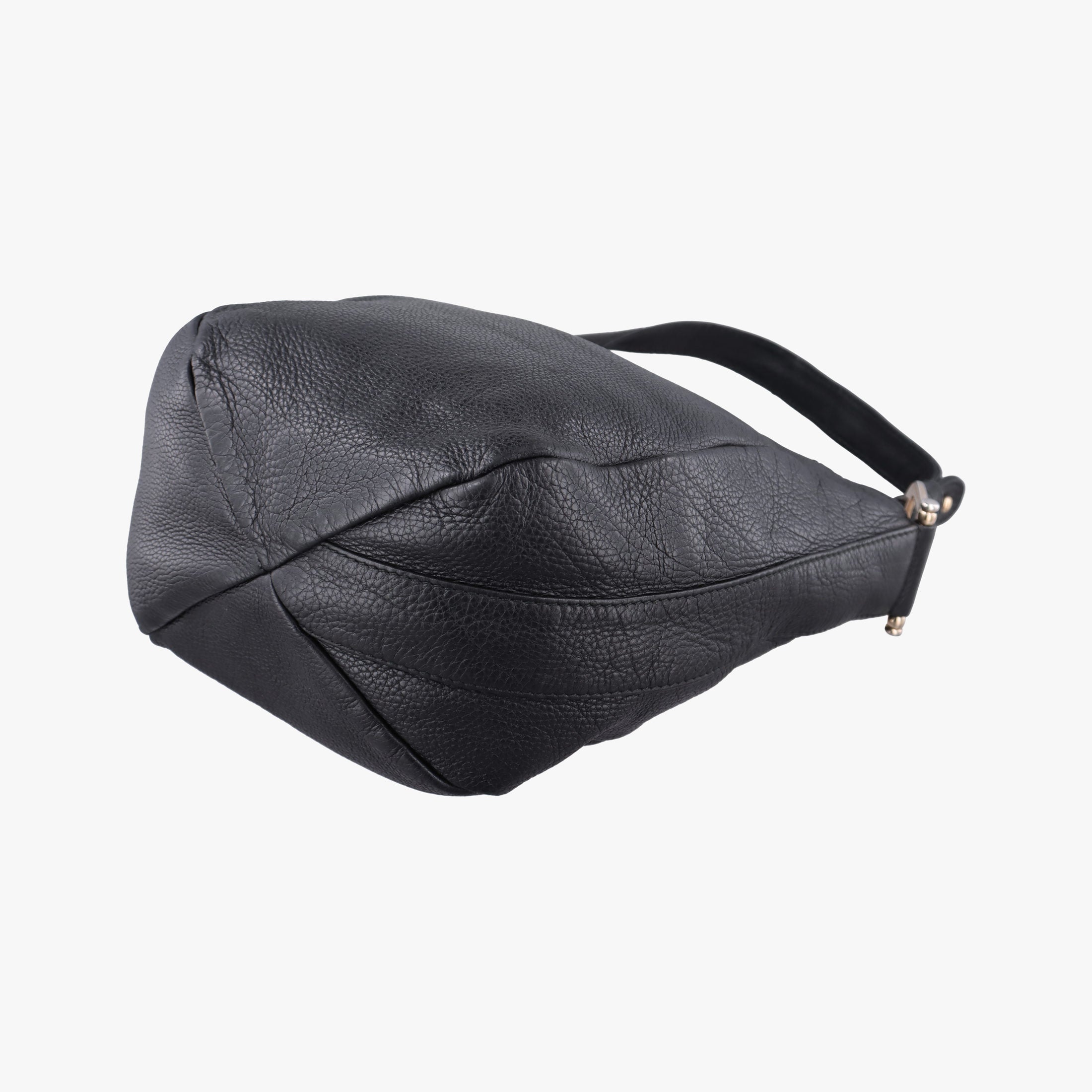 Pre-owned Gucci Greenwich hobo Black Leather 268749 shoulderbag | stylenewstar