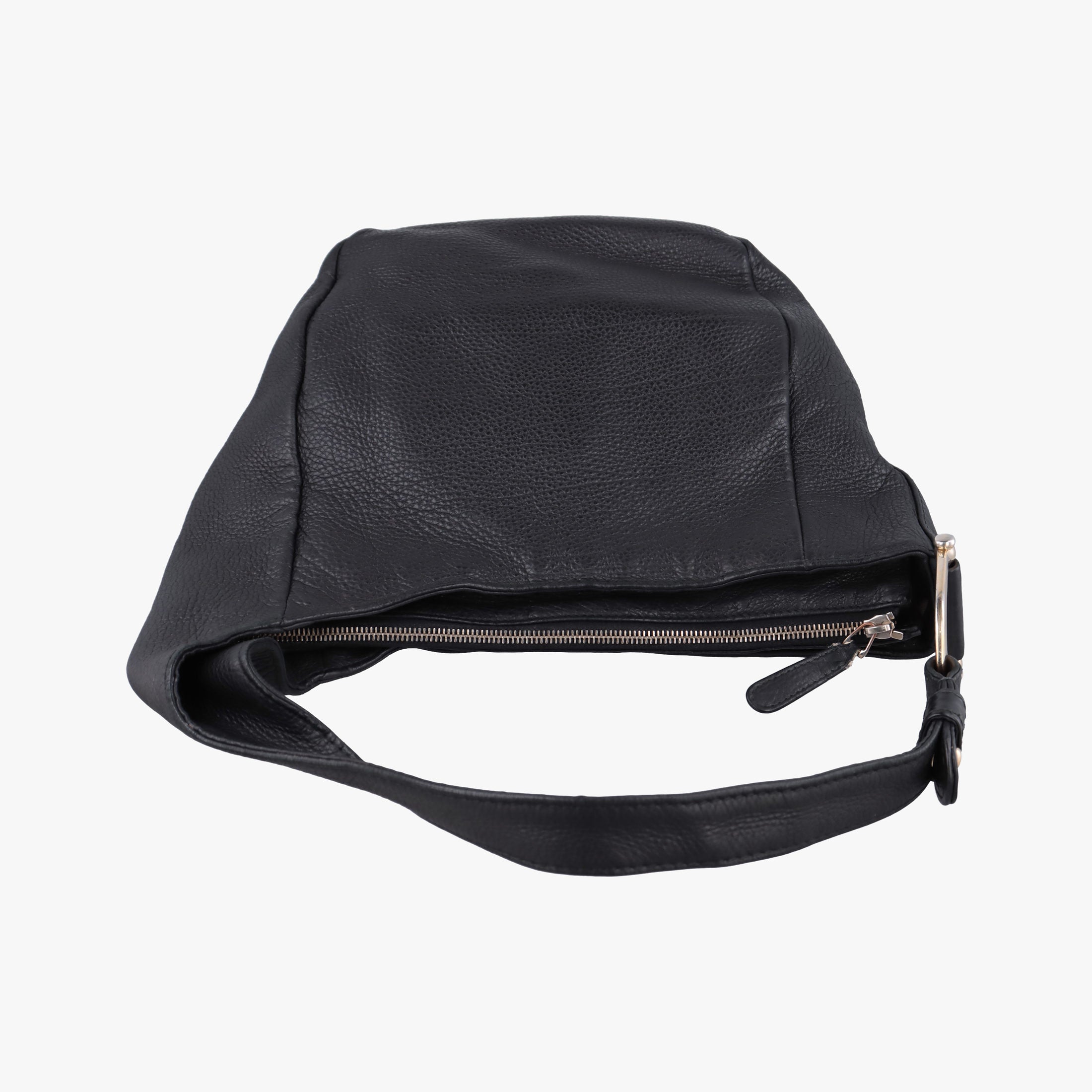 Pre-owned Gucci Greenwich hobo Black Leather 268749 shoulderbag | stylenewstar