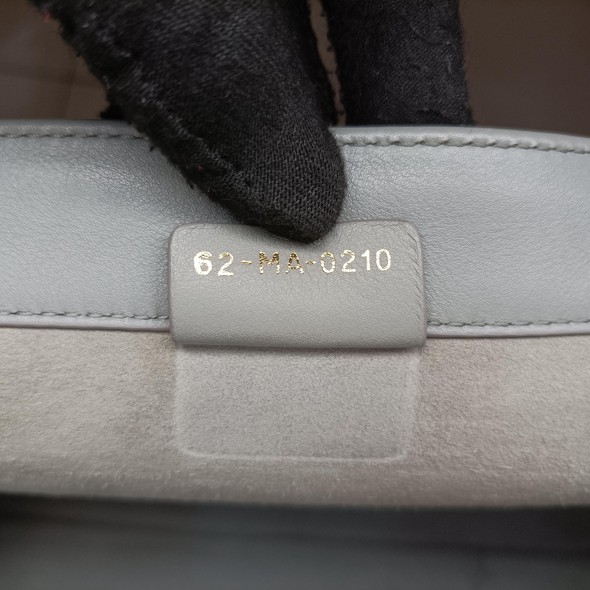 Secondhand Christian Dior Book Tote Bag Grey leather  handbag | stylenewstar