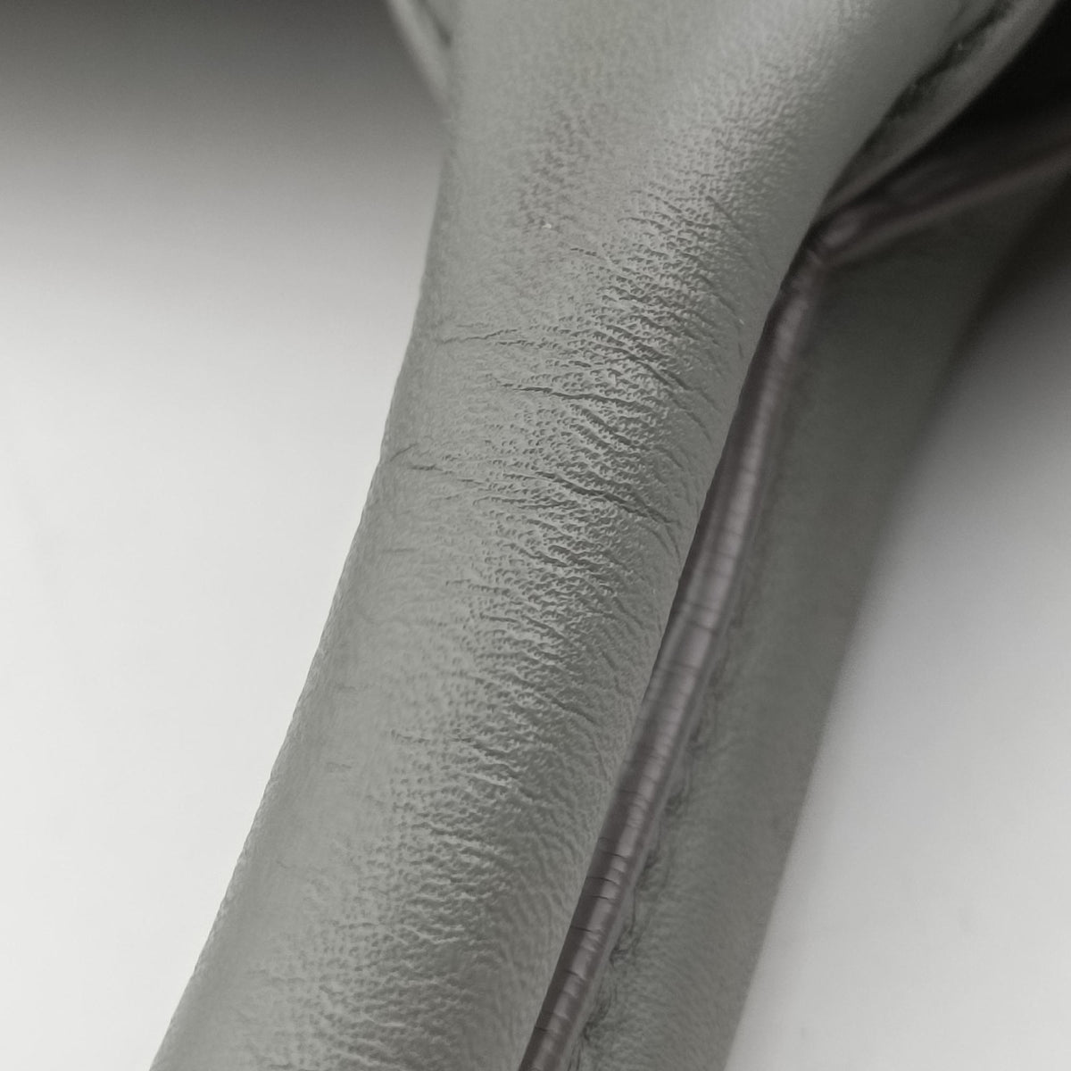 Secondhand Christian Dior Book Tote Bag Grey leather  handbag | stylenewstar