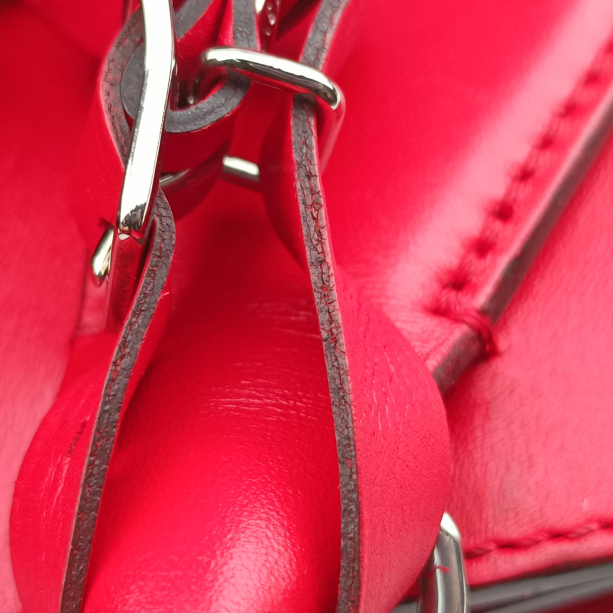 Secondhand Louis Vuitton City Steamer MM RUBIS Leather M51027 shoulderbag | stylenewstar