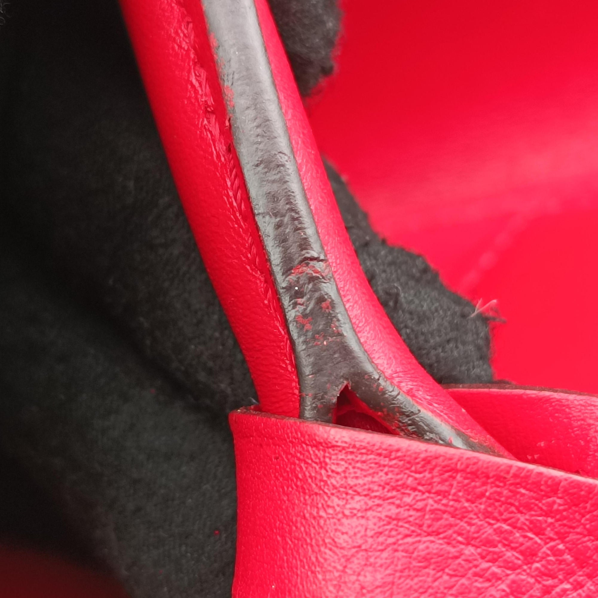 Secondhand Louis Vuitton City Steamer MM RUBIS Leather M51027 shoulderbag | stylenewstar