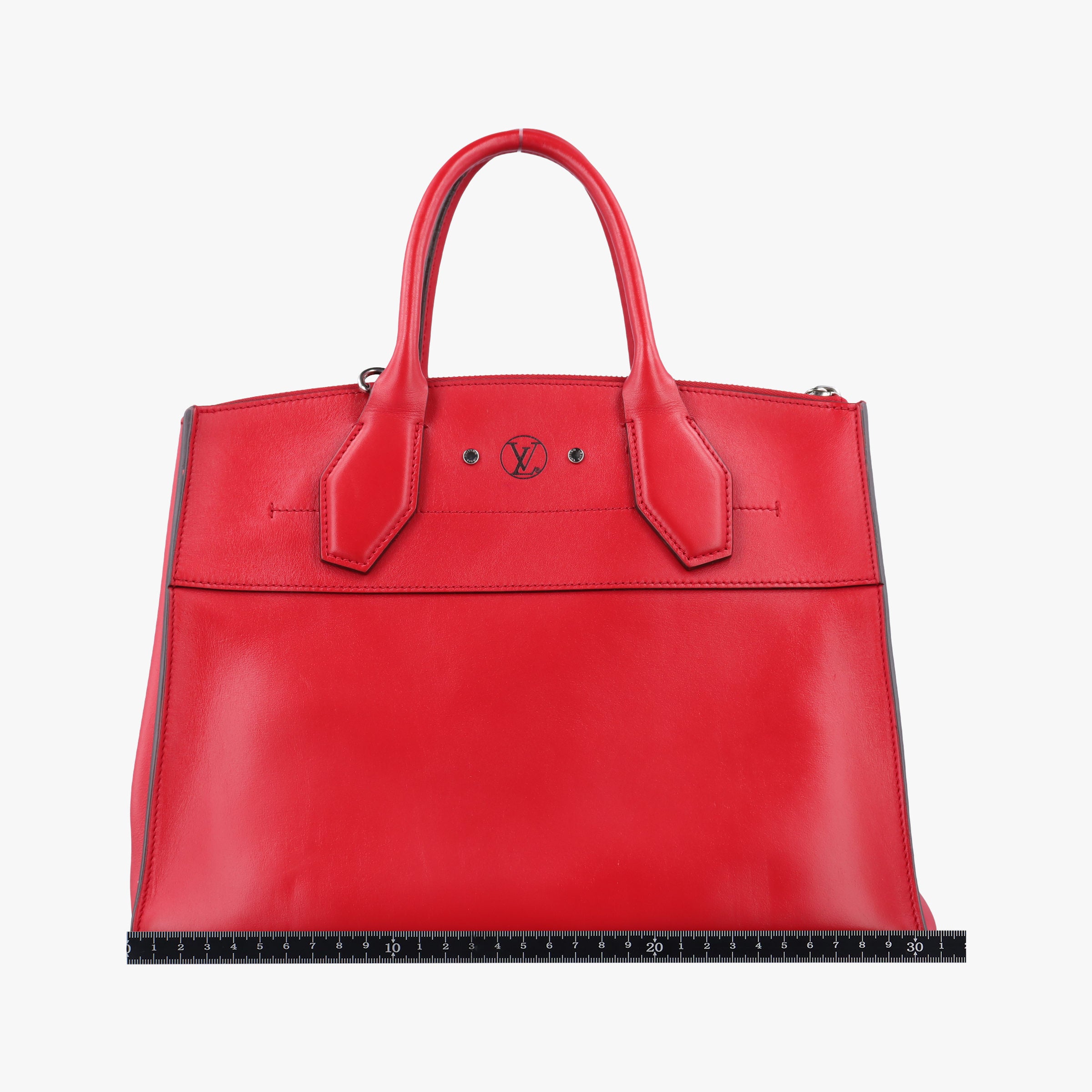 Secondhand Louis Vuitton City Steamer MM RUBIS Leather M51027 shoulderbag | stylenewstar