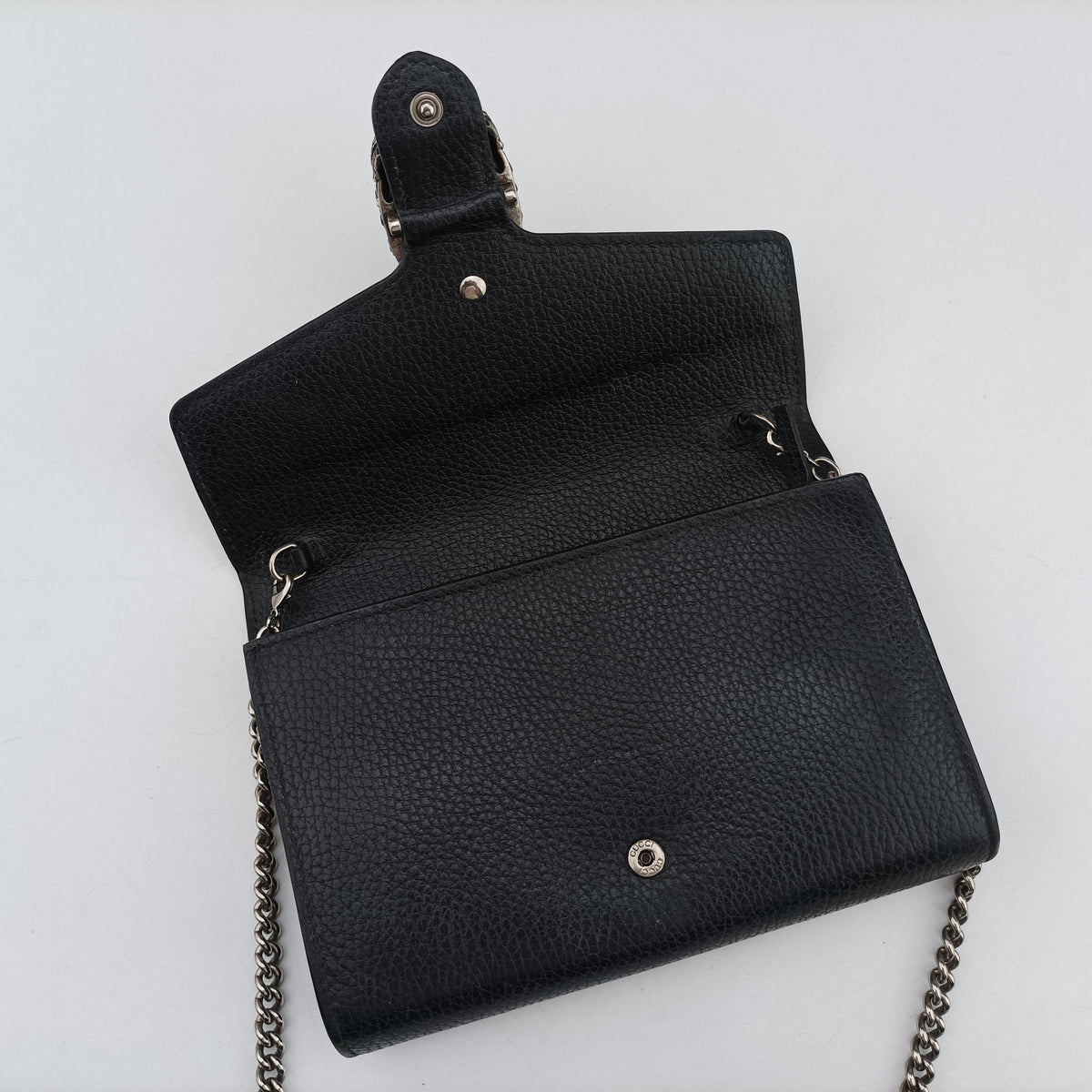 Vintage Gucci Dionysus Black Leather 401231 shoulderbag | stylenewstar