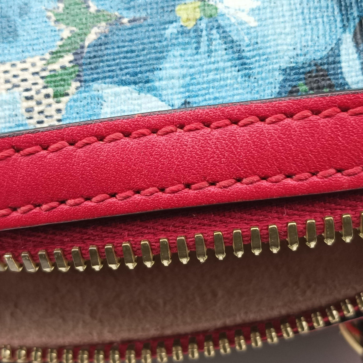 Pre-owned Gucci GG Blooms beige×multicolor PVC coated canvas×Leather 546312 shoulderbag | stylenewstar