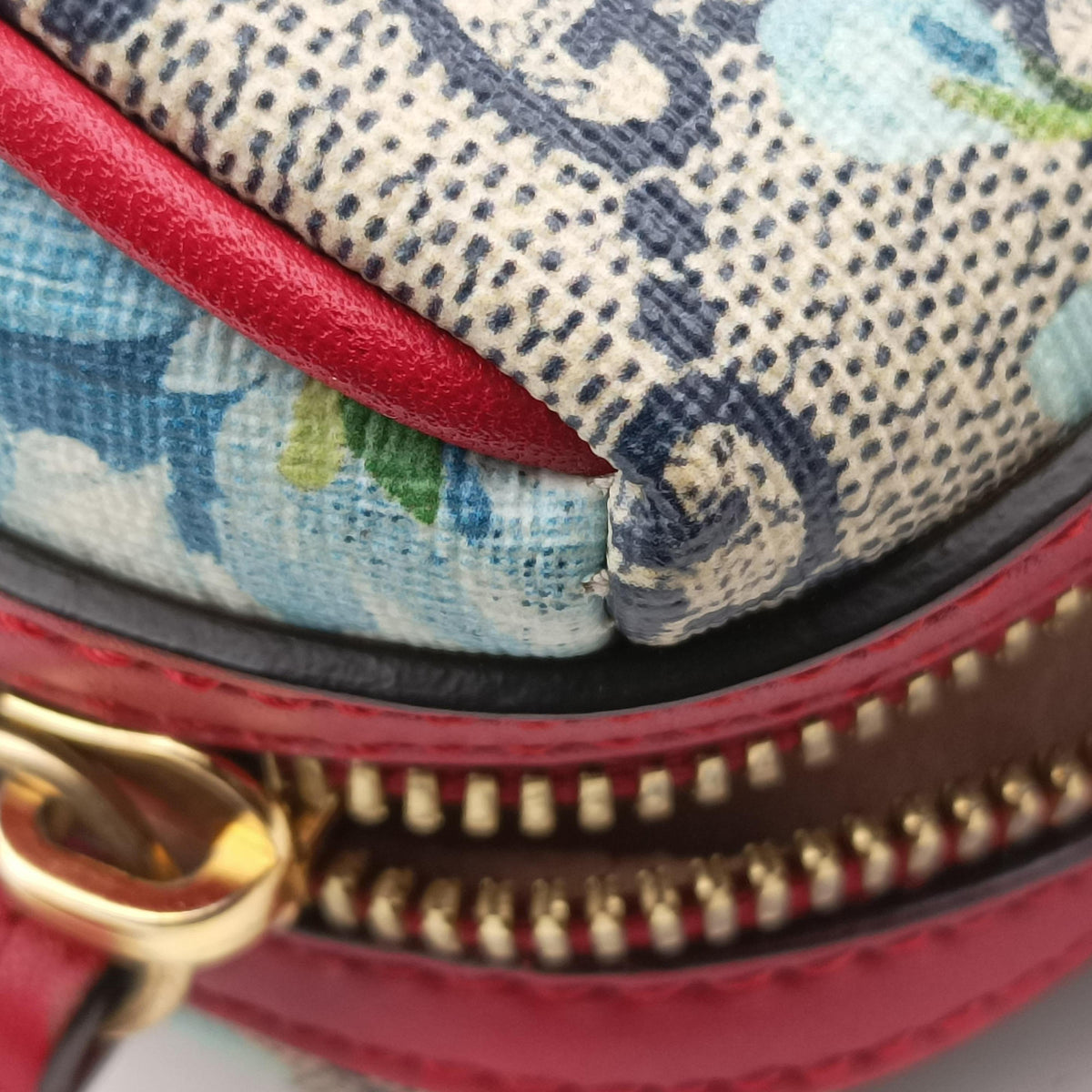 Pre-owned Gucci GG Blooms beige×multicolor PVC coated canvas×Leather 546312 shoulderbag | stylenewstar