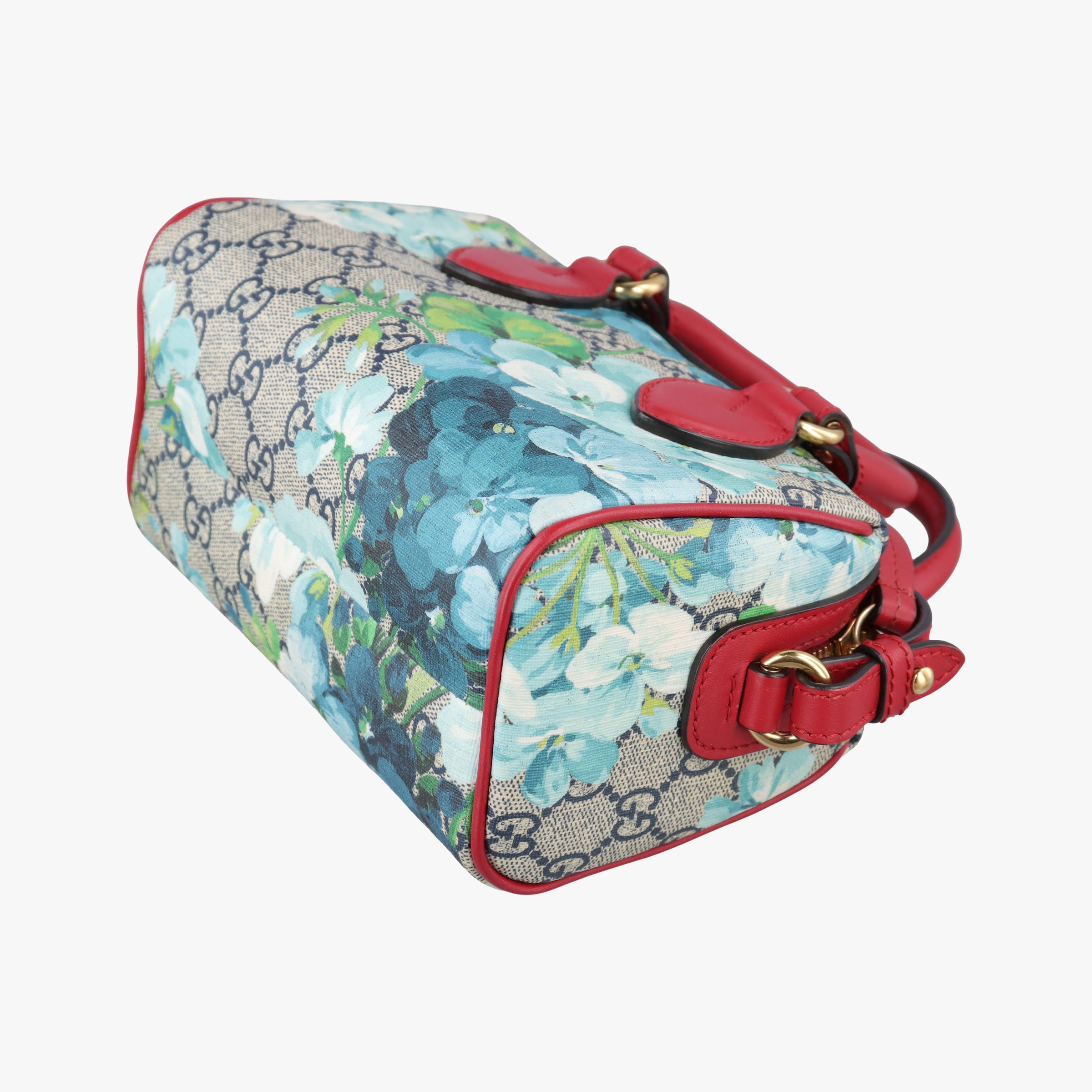 Pre-owned Gucci GG Blooms beige×multicolor PVC coated canvas×Leather 546312 shoulderbag | stylenewstar