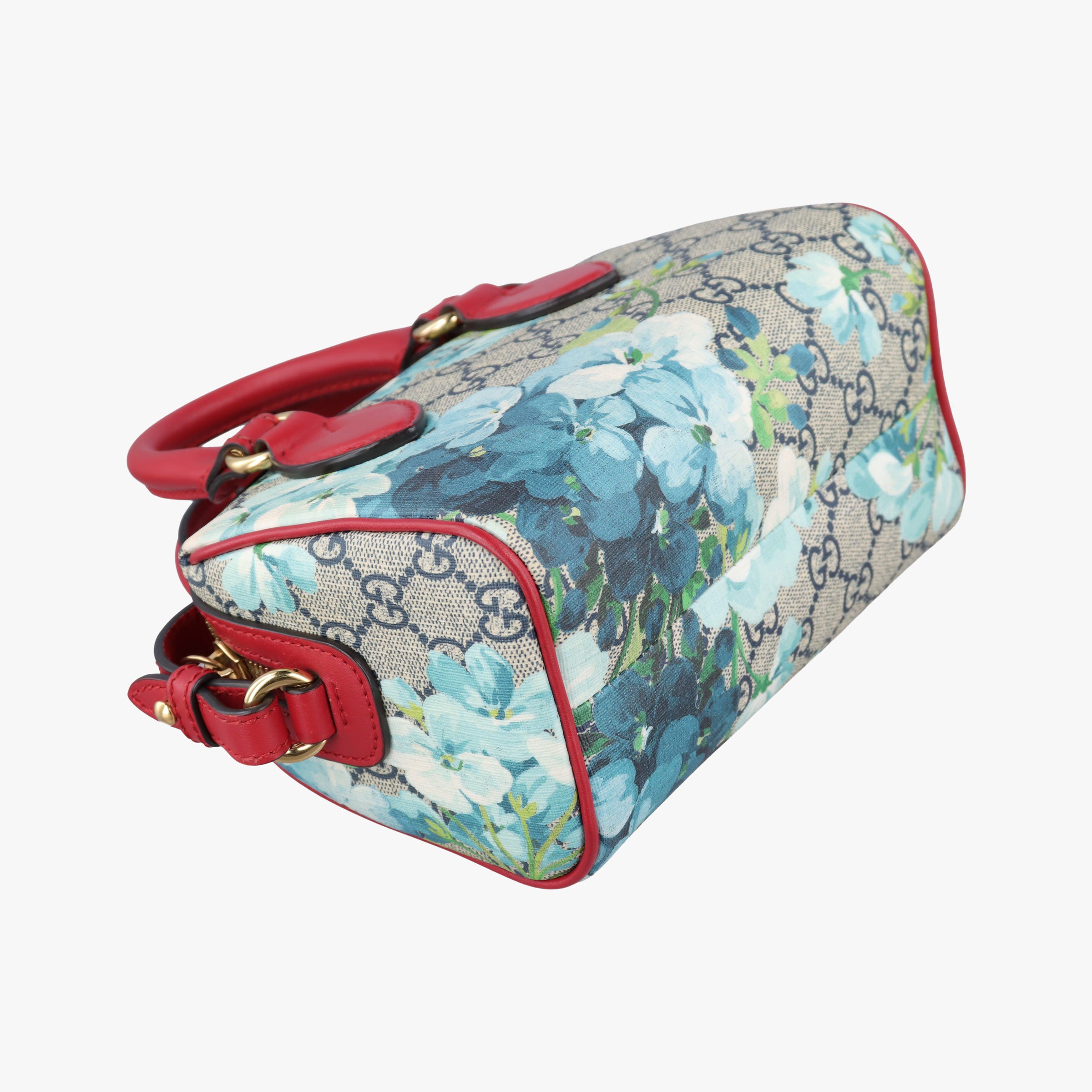 Pre-owned Gucci GG Blooms beige×multicolor PVC coated canvas×Leather 546312 shoulderbag | stylenewstar