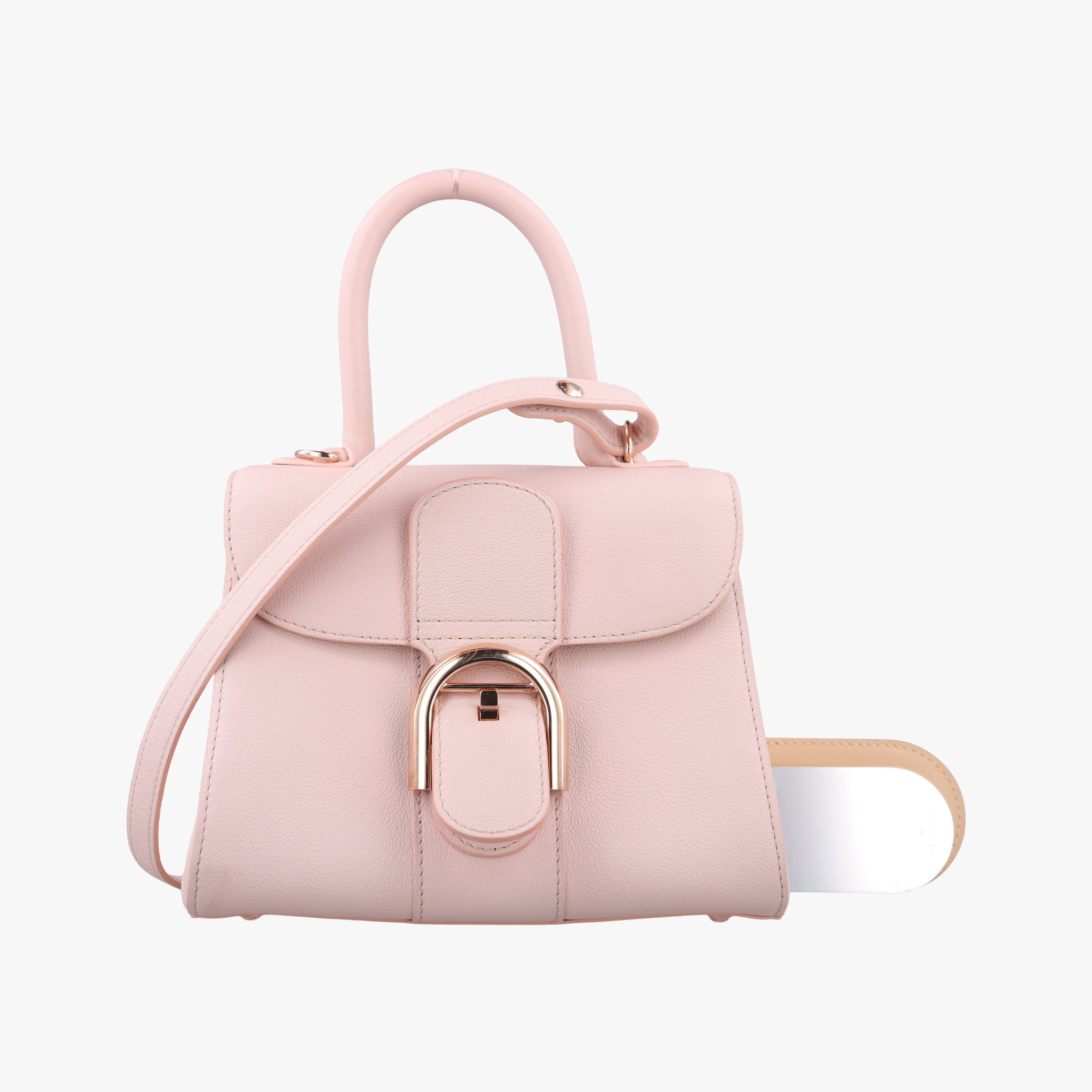 Secondhand Delvaux Brillant Pink Leather  shoulderbag | stylenewstar