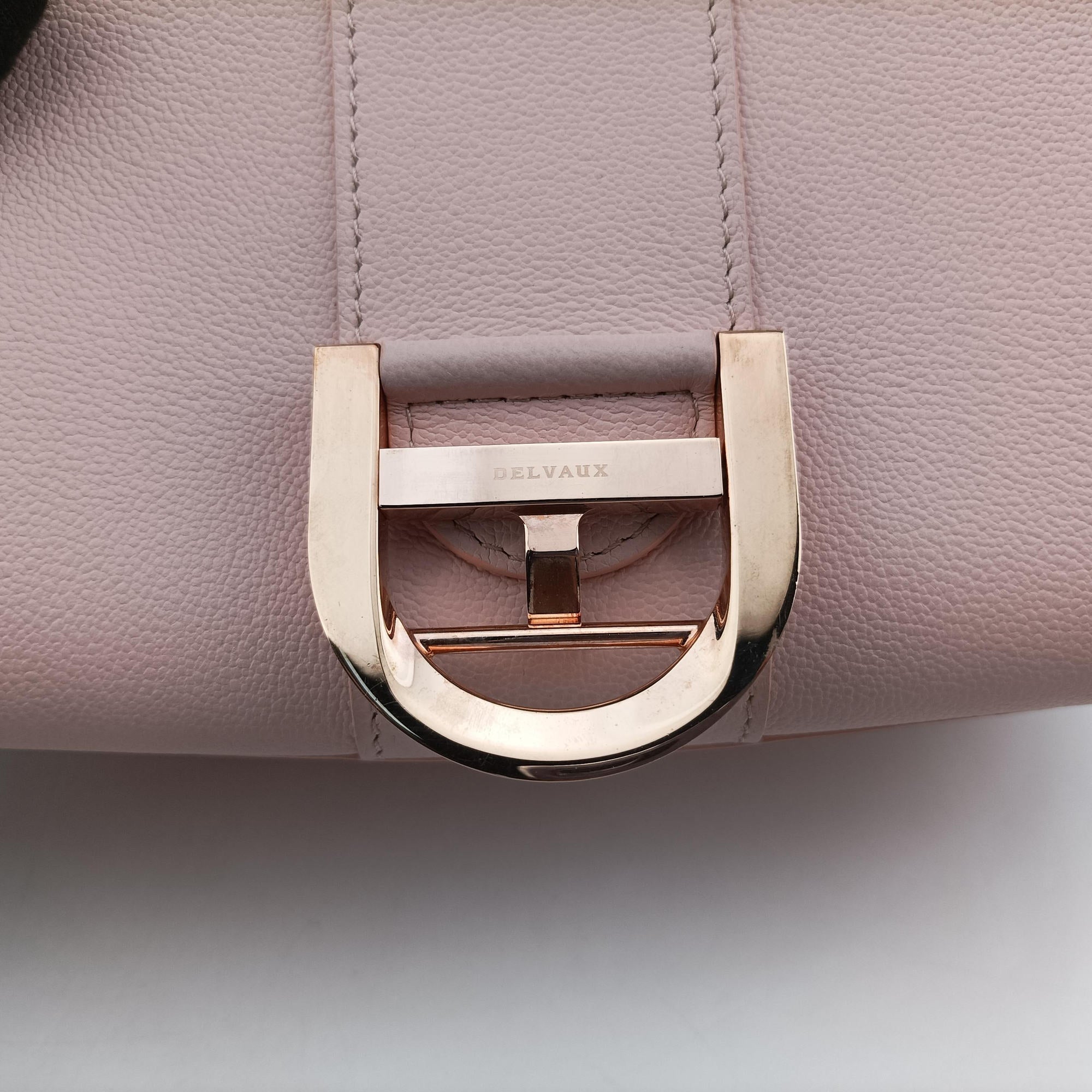 Secondhand Delvaux Brillant Pink Leather  shoulderbag | stylenewstar