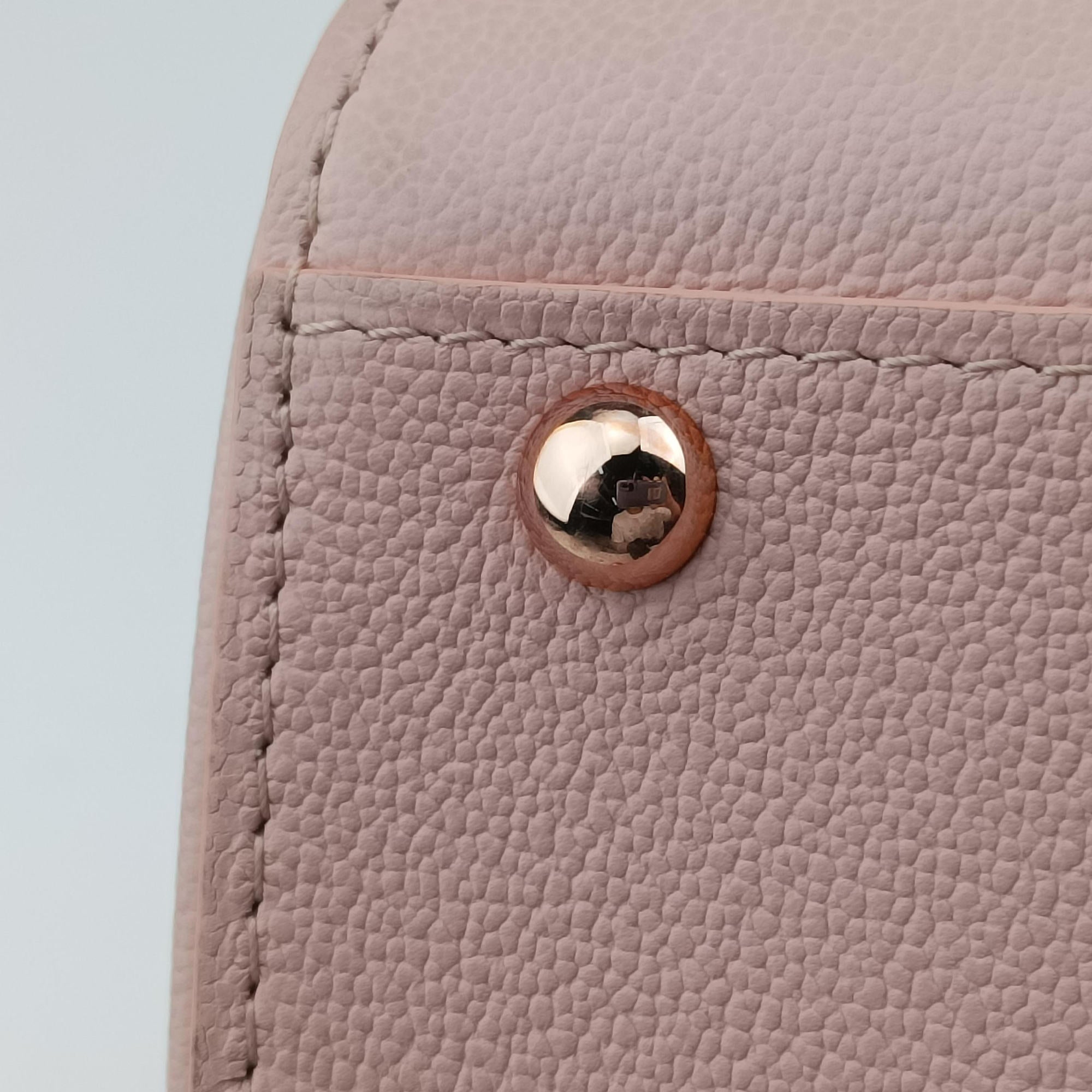 Secondhand Delvaux Brillant Pink Leather  shoulderbag | stylenewstar