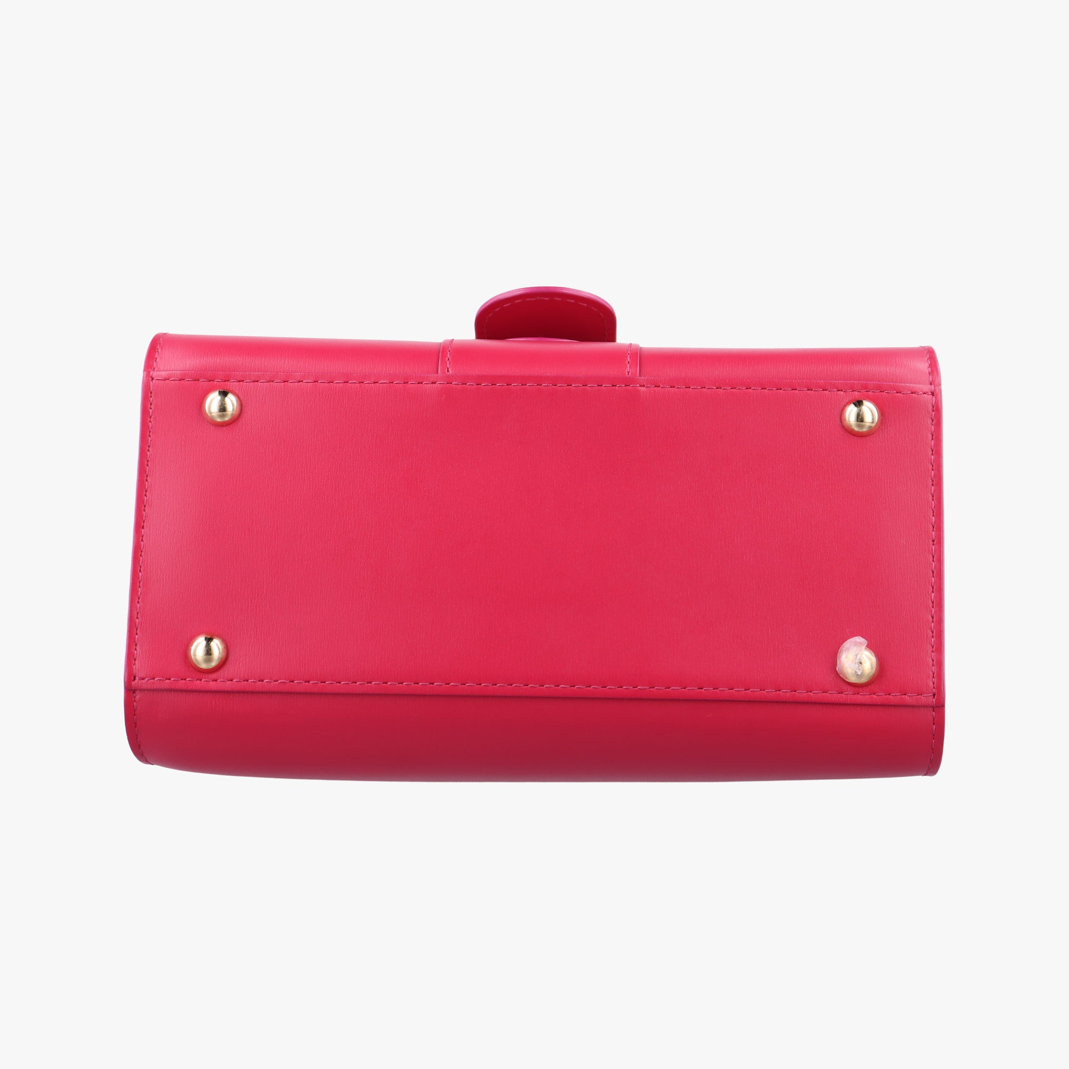 Pre-owned Delvaux Brillant Mini Rose leather  shoulderbag | stylenewstar