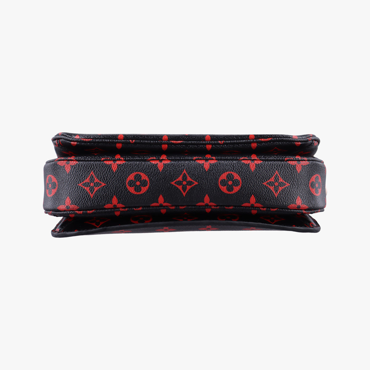 Pre-owned Louis Vuitton Pochette Metis MM Noir×ROUGE Monogram Infrarouge M41462 shoulderbag | stylenewstar