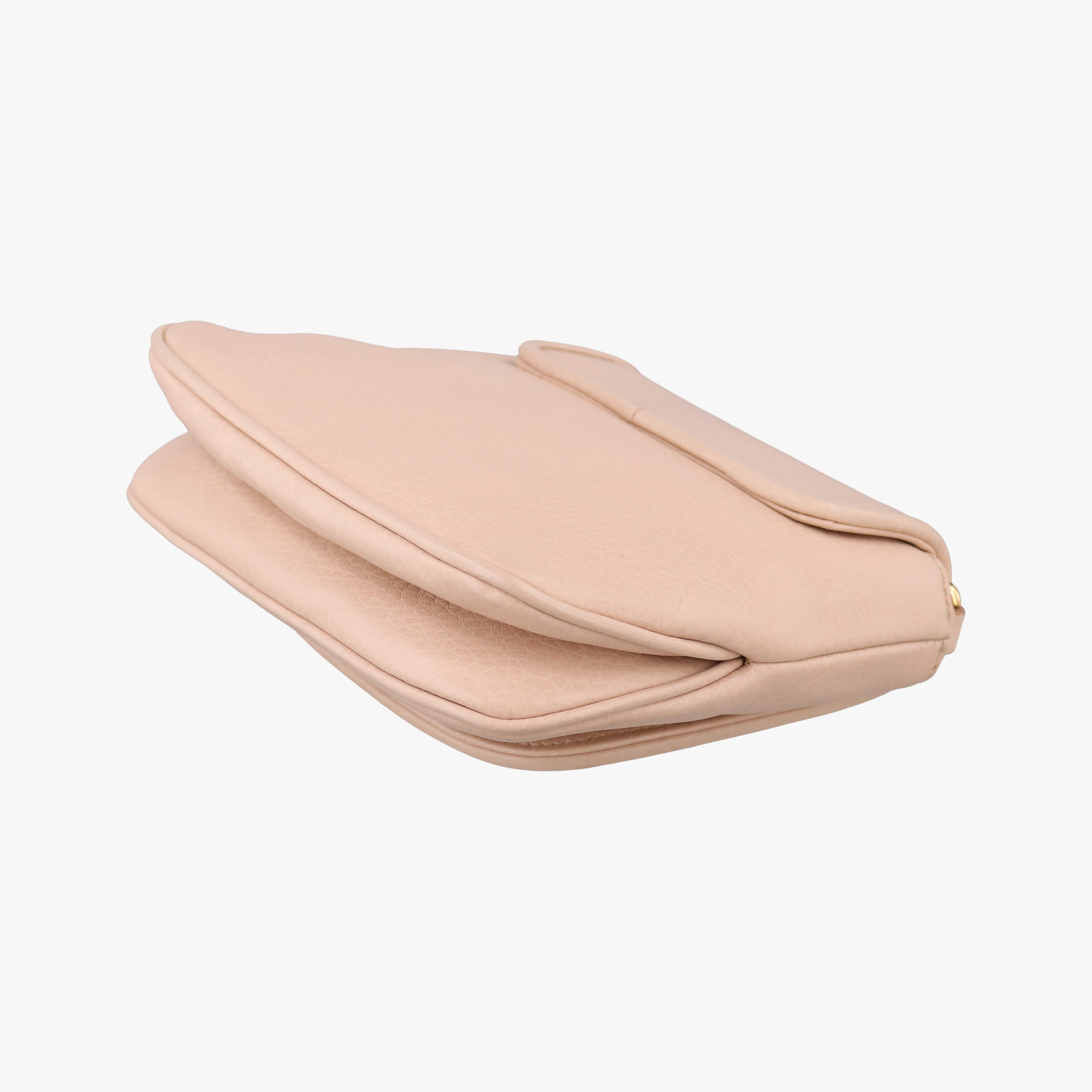 Pre-owned Gucci 1973 Double G Golden-pink Leather 251821 shoulderbag | stylenewstar