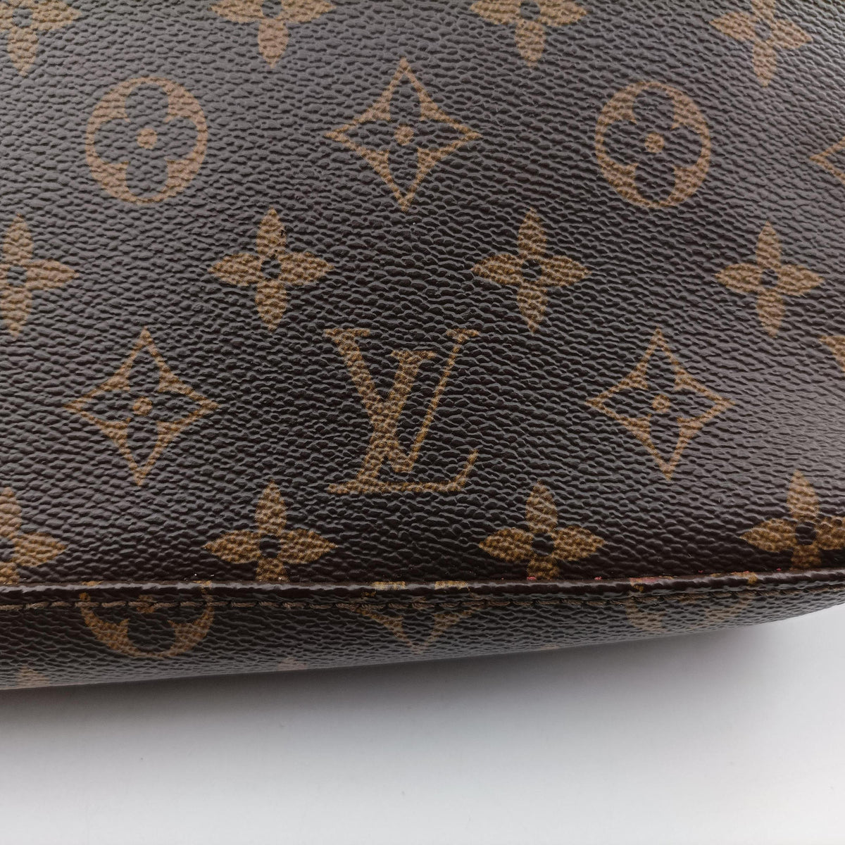 Vintage Louis Vuitton SAINT MICHEL Brown×COQUELICOT Monogram Canvas×epi M44031 shoulderbag | stylenewstar