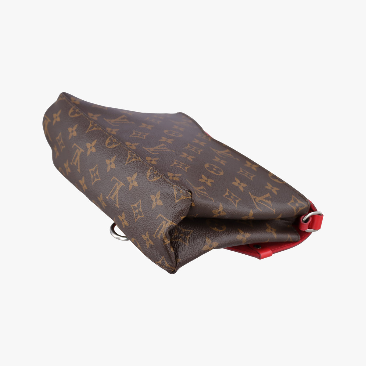 Vintage Louis Vuitton SAINT MICHEL Brown×COQUELICOT Monogram Canvas×epi M44031 shoulderbag | stylenewstar