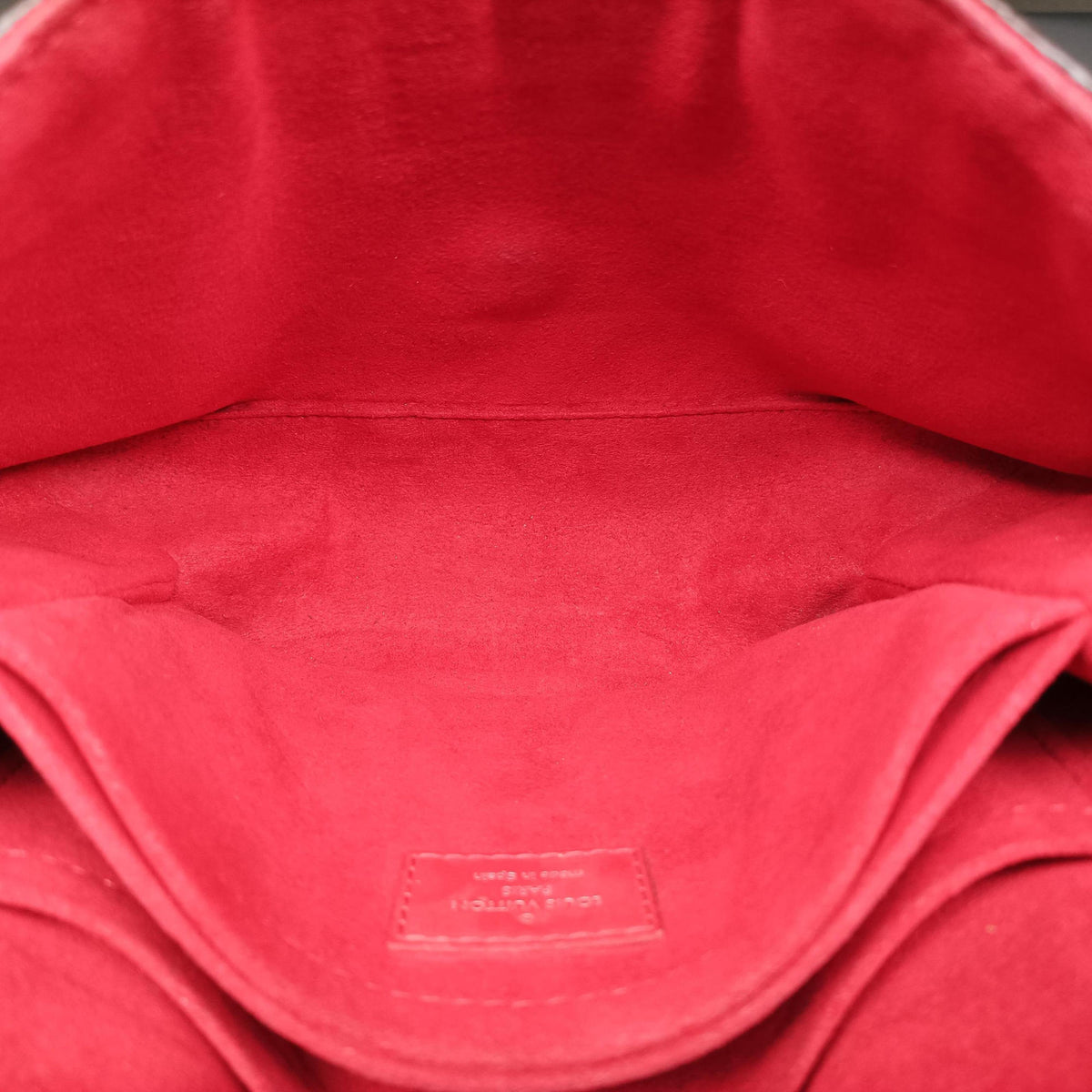 Vintage Louis Vuitton SAINT MICHEL Brown×COQUELICOT Monogram Canvas×epi M44031 shoulderbag | stylenewstar
