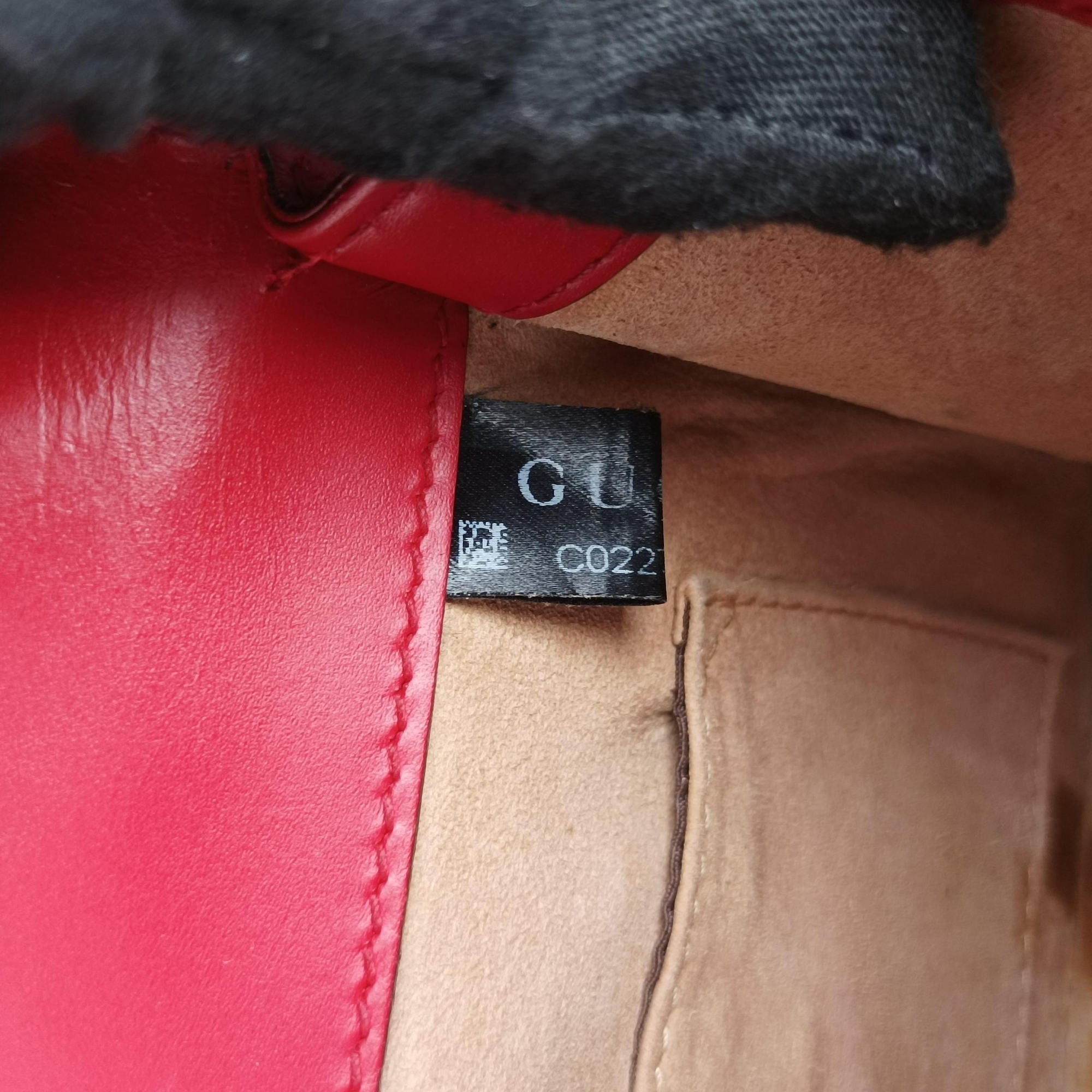 Pre-owned Gucci Sylvie Red Leather 470270 shoulderbag | stylenewstar