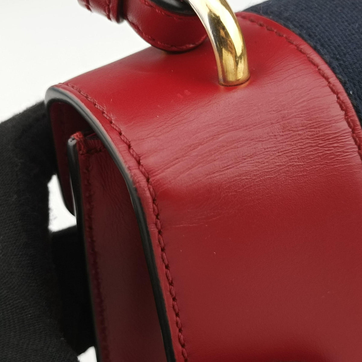 Pre-owned Gucci Sylvie Red Leather 470270 shoulderbag | stylenewstar