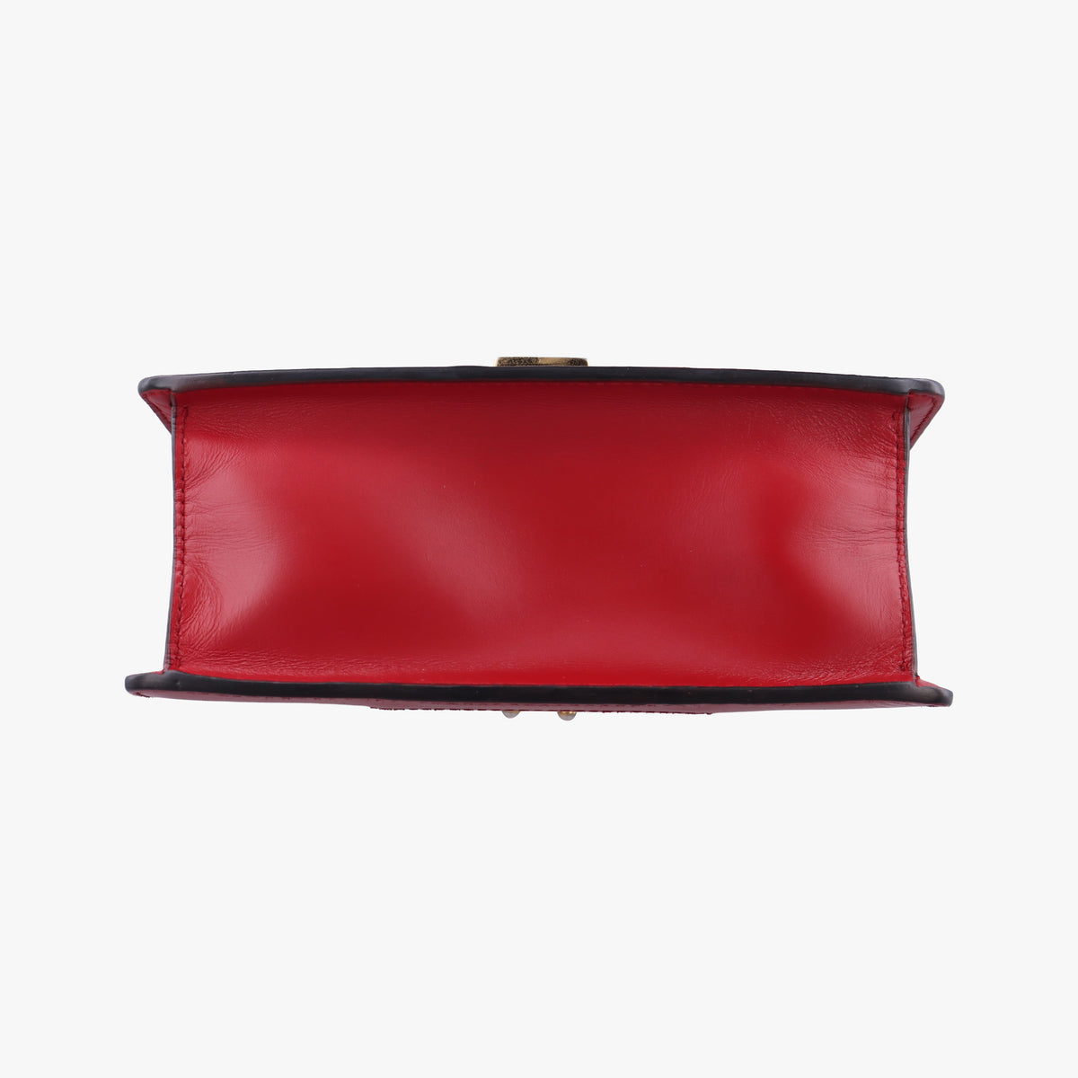 Pre-owned Gucci Sylvie Red Leather 470270 shoulderbag | stylenewstar