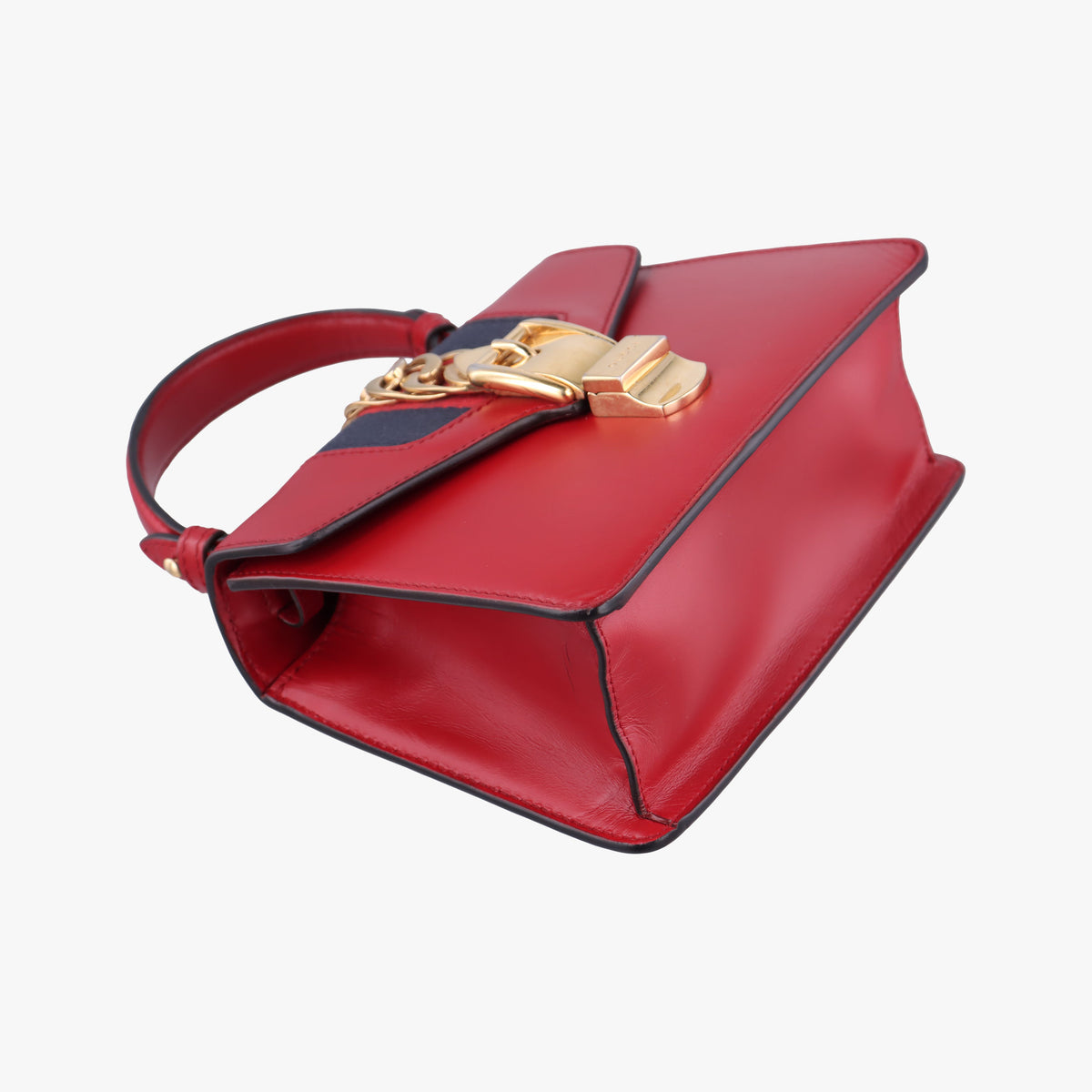 Pre-owned Gucci Sylvie Red Leather 470270 shoulderbag | stylenewstar