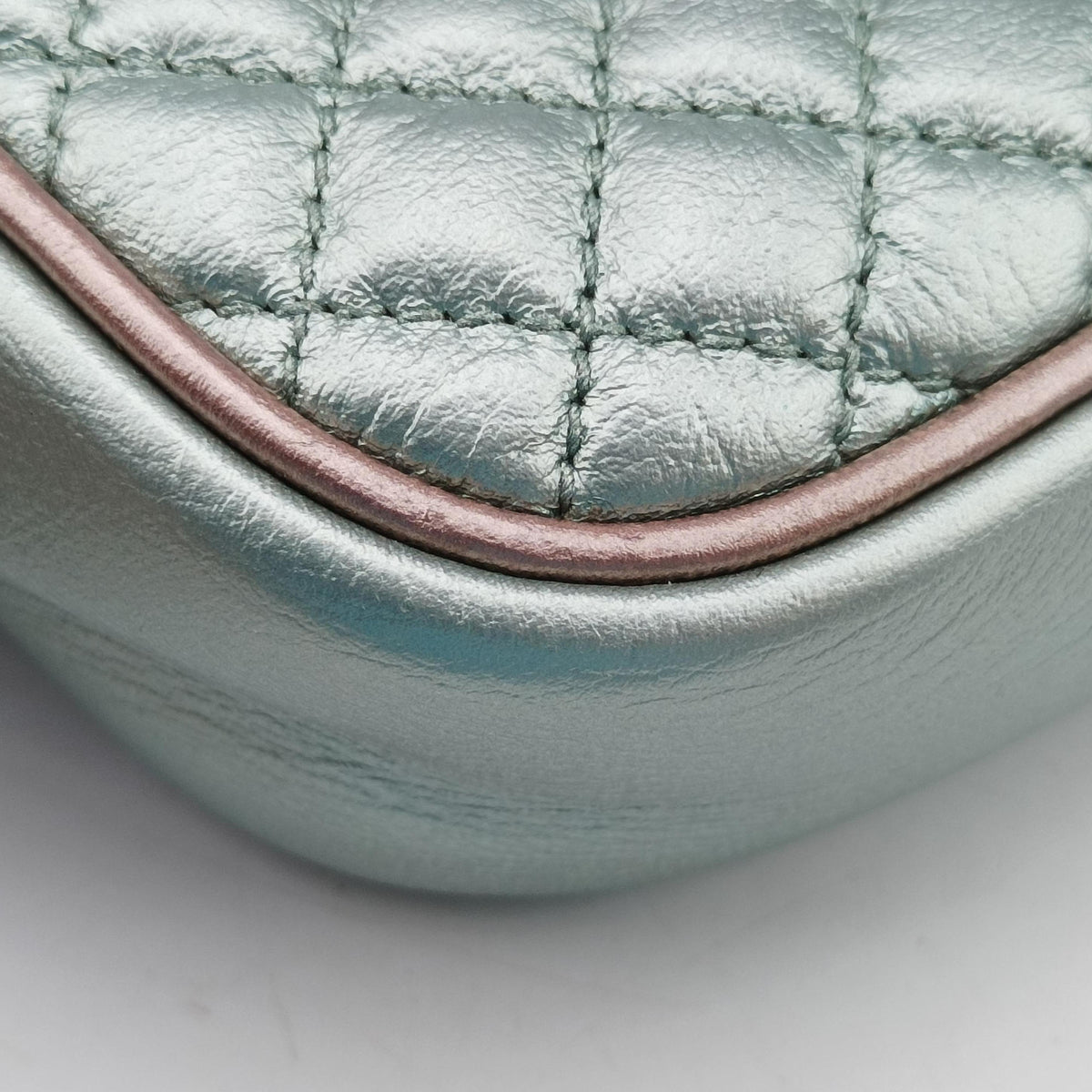 Secondhand Gucci Trapuntata Camera Zumi pink×green×multi Leather 541061 shoulderbag | stylenewstar
